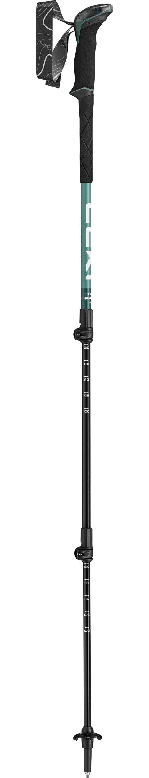 Leki Wanderstöcke Makalu Lite GRÜN-GRÜN