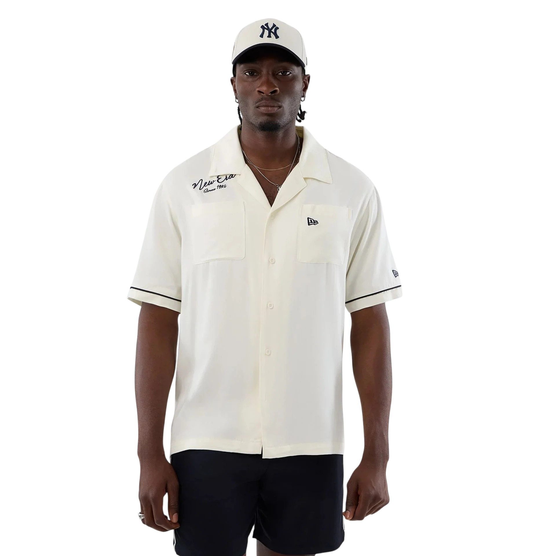 New Era Kurzarmhemd Hemd New Era Graphic Revere
