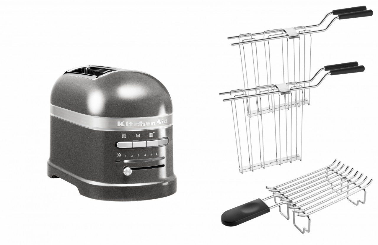 KitchenAid Toaster KitchenAid Paket 2, 2-Scheiben Toaster Artisan 5KMT2204