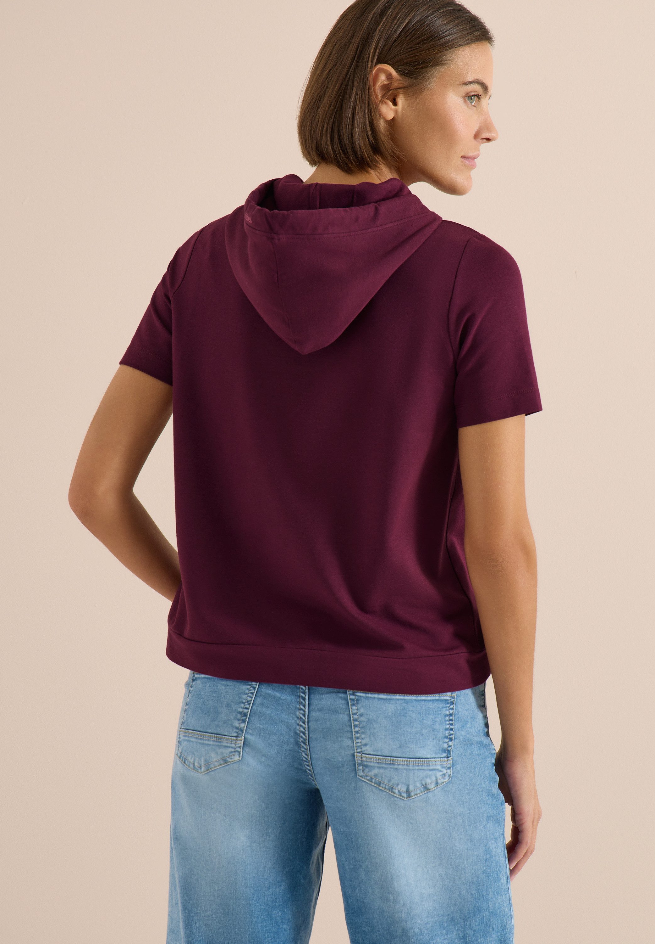 CECIL Kapuzenshirt mit Schriftzug