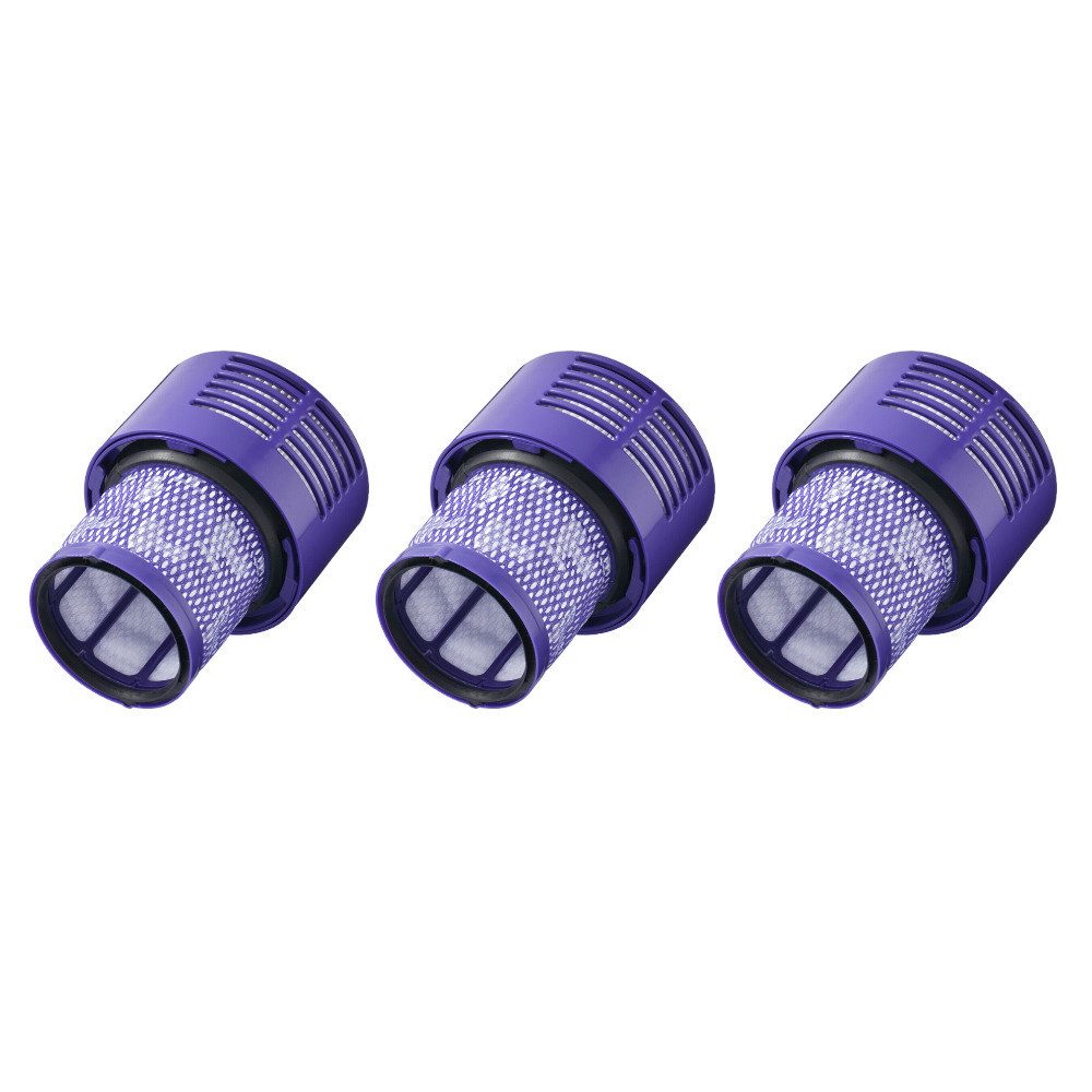 Trade-Shop HEPA-Filter 3x passend für Dyson 230309-01 226397-01 269420-01, Zubehör für Dyson 292682-01 226379-01 247637-01 230309-01 226397-01 269420-01, Staubsauger / waschbar und wiederverwendbar