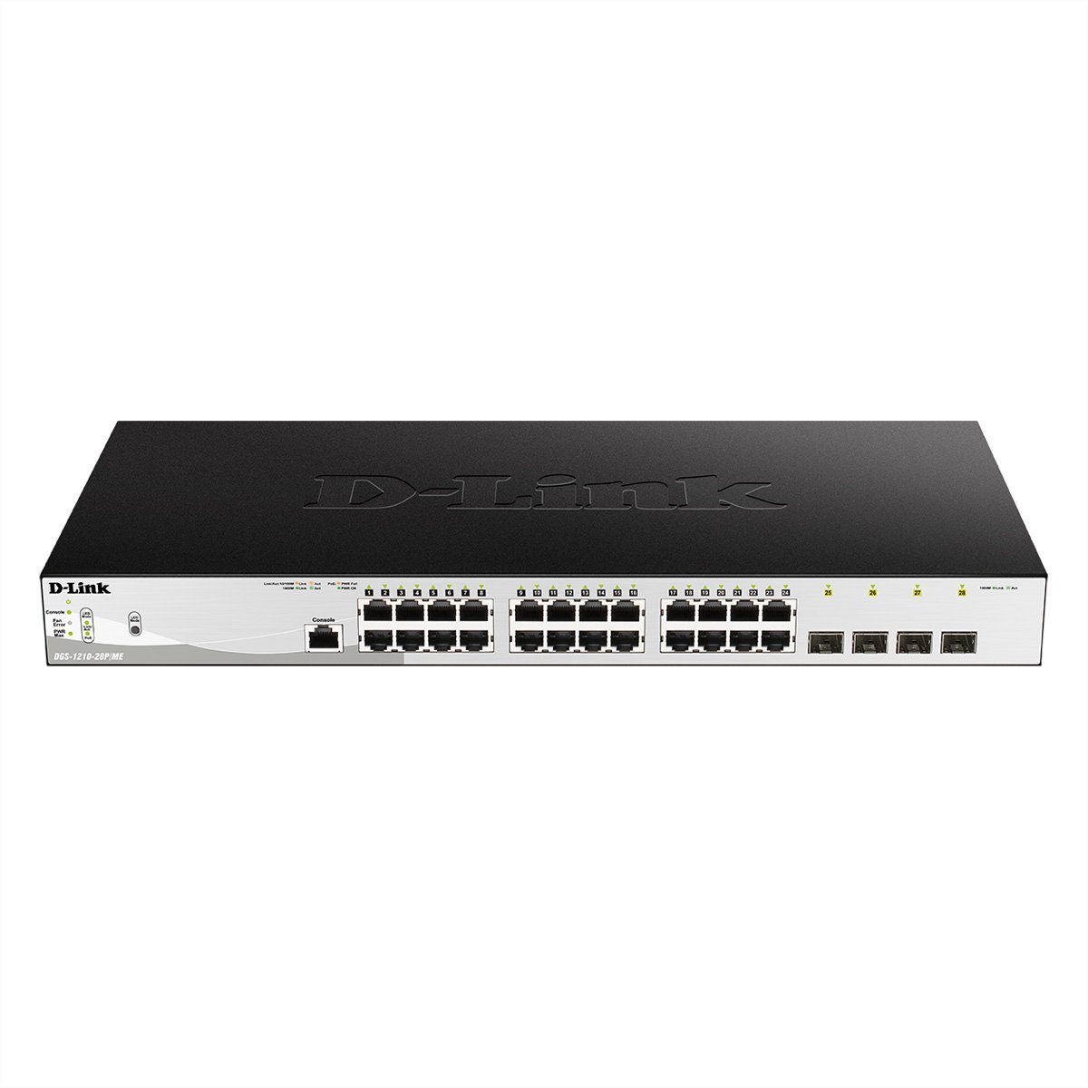 D-Link DGS-1210-28P/ME/E 28Port Switch Layer2 Netzwerk-Switch (PoE+ Smart Managed ME Gigabit)