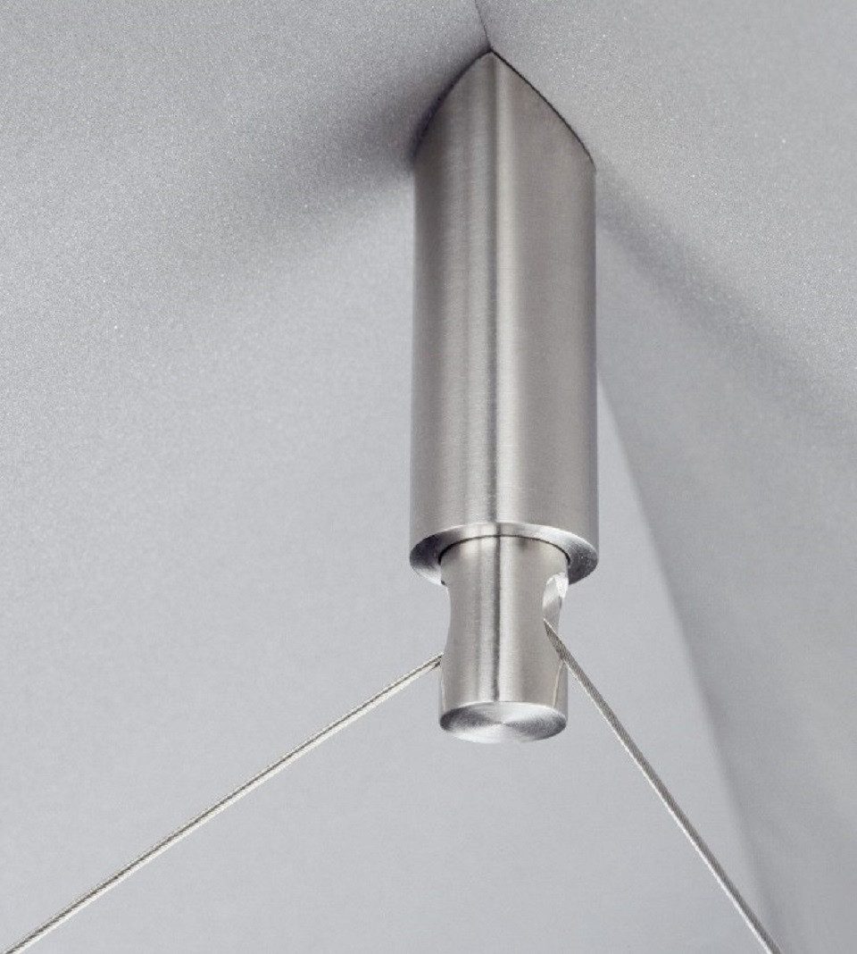 PHOS Design Seilspanngarnitur - Seileckumlenker aus Edelstahl für PHOS Seilspannsysteme, - 100% Made in Germany