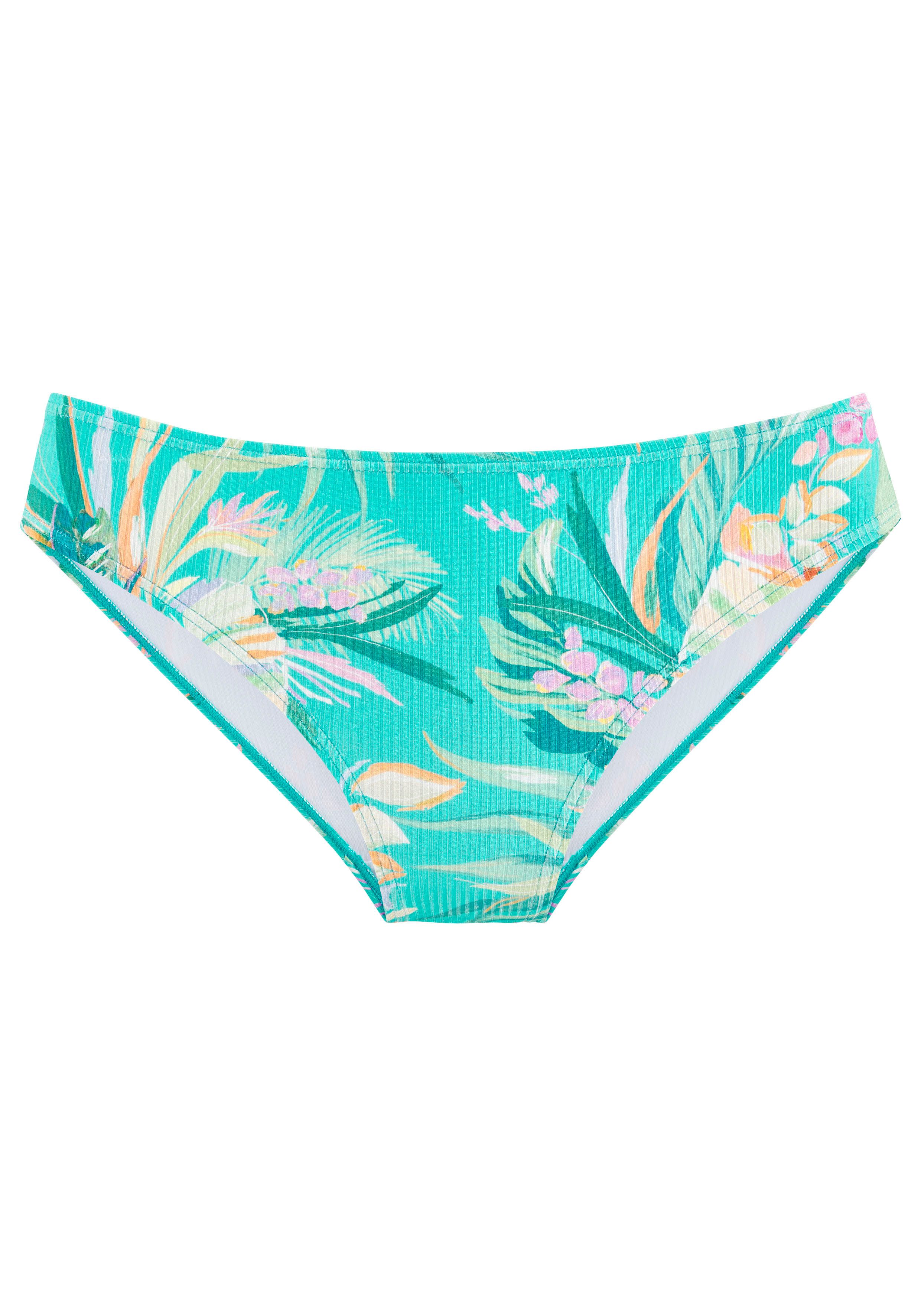 Venice Beach Bikini-Hose Sandra in modischer, leicht glänzender Rippware günstig online kaufen