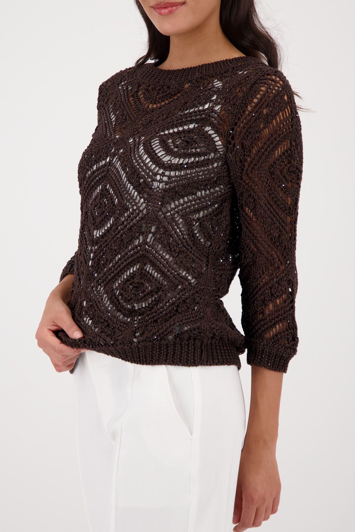 Monari Ajourpullover
