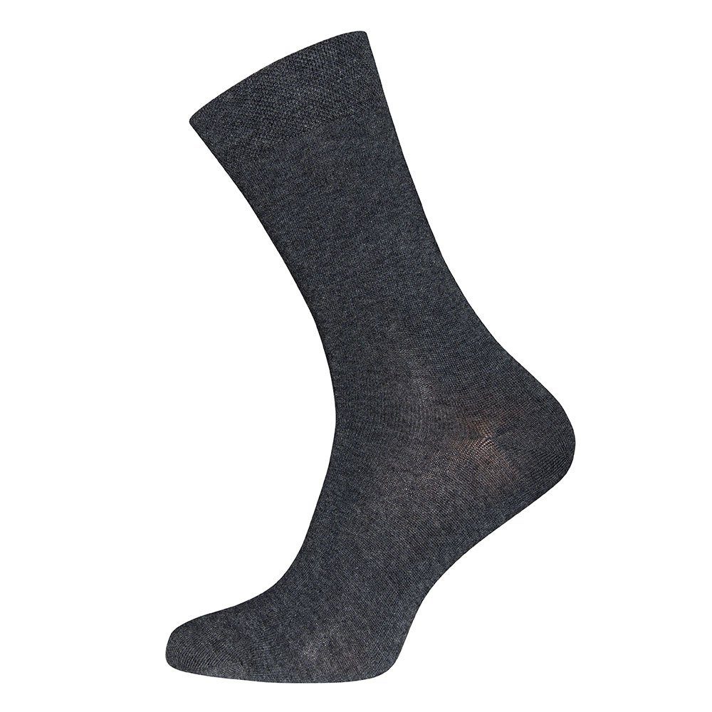 grau Socken Uni Socken Ewers