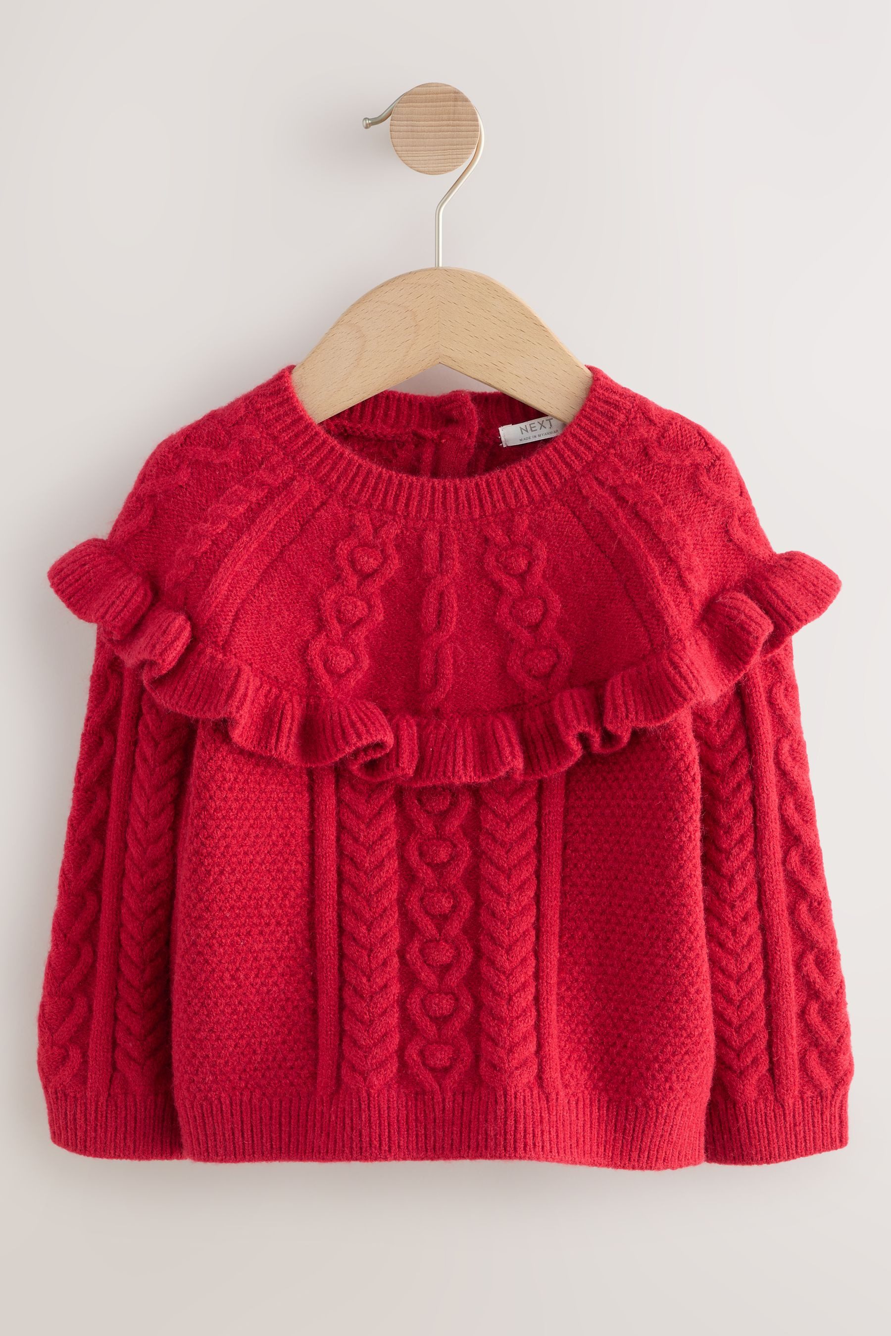 Next Strickpullover Pullover mit Zopfmuster (1-tlg)
