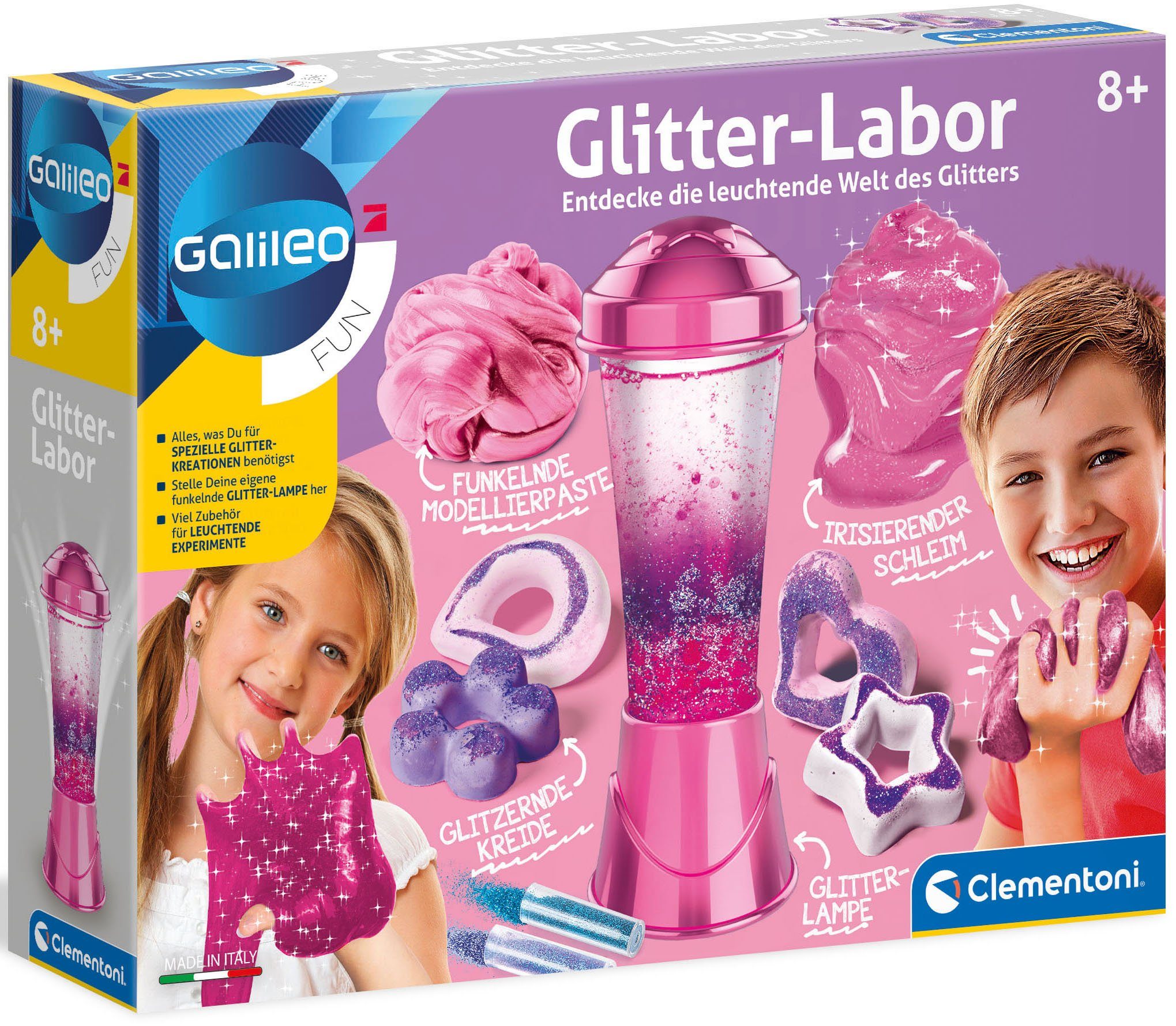 Clementoni® Kreativset Galileo, Glitter Labor