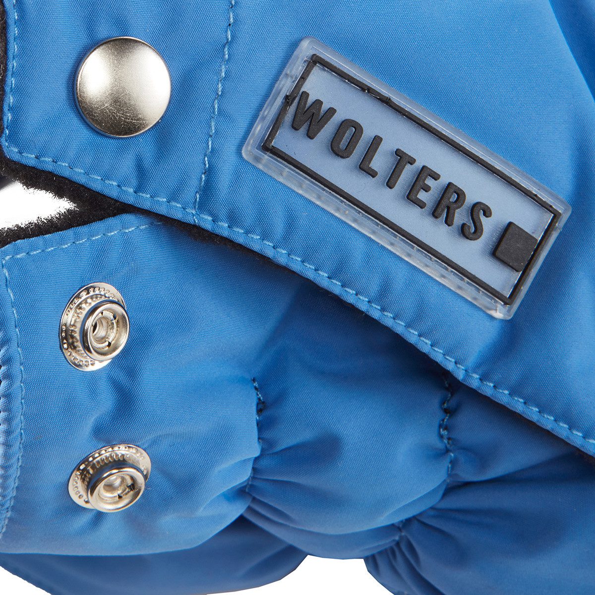 Wolters Hundemantel Parka mit Fellkragen riverside blue