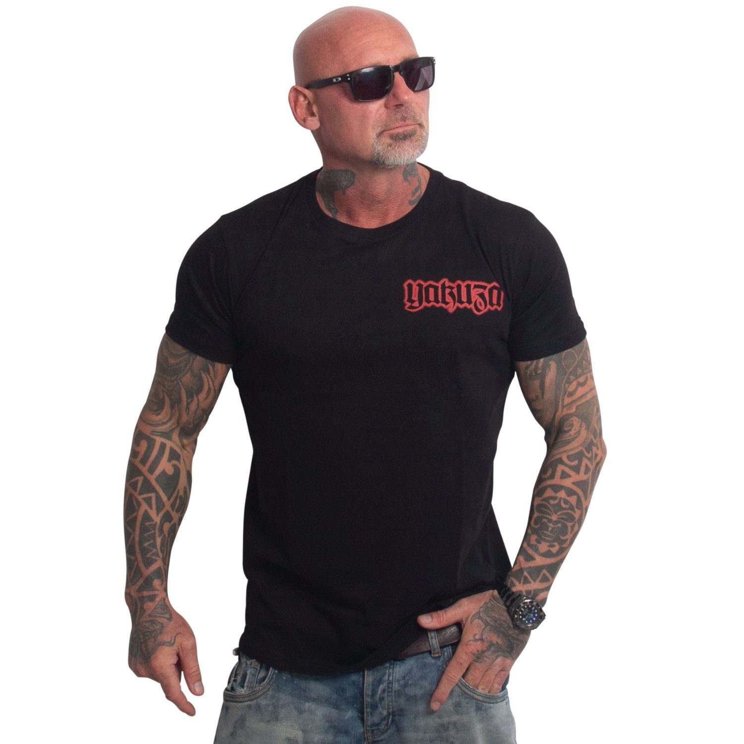 YAKUZA T-Shirt Basic Blacks günstig online kaufen