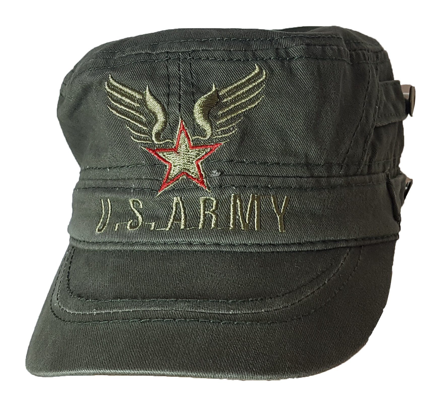 Einkaufszauber Schirmmütze US Army Baseball Cap - Militär Mütze army design günstig online kaufen
