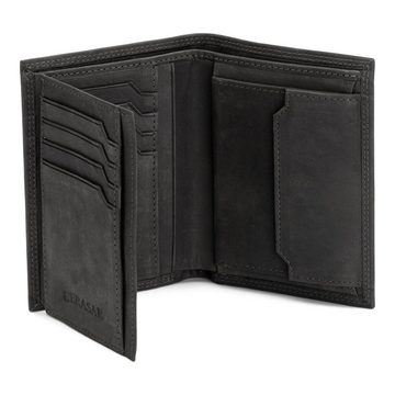 SERASAR Geldbörse Geldbörse "Vintage" (1-tlg), aus Echtleder inkl. RFID-Schutz gegen Datenklau mit Geschenkbox
