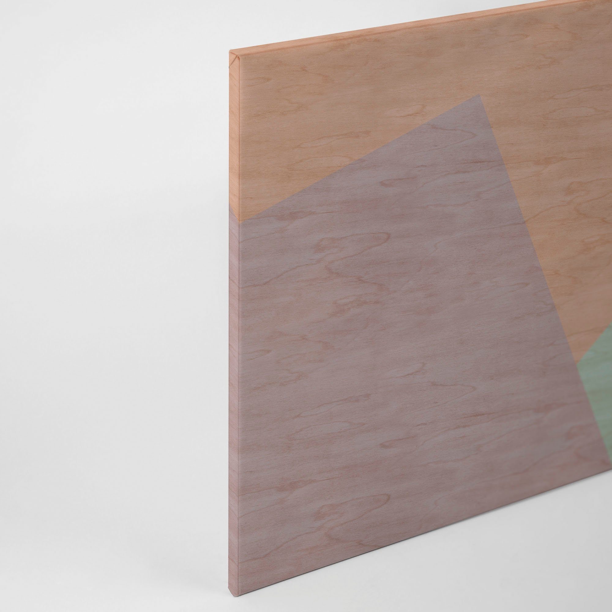 A.S. Création Leinwandbild inlay, Abstrakt, Kinder, Kunst (1 St), Keilrahmen Farben Bunt Grafisch Abstrakt Leinwand-Bild Wohnzimmer Wand