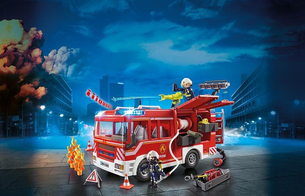 Playmobil® Feuerwehr-Rüstfahrzeug (9464), My Action Heroes Konstruktions-Spielset, Made in Germany