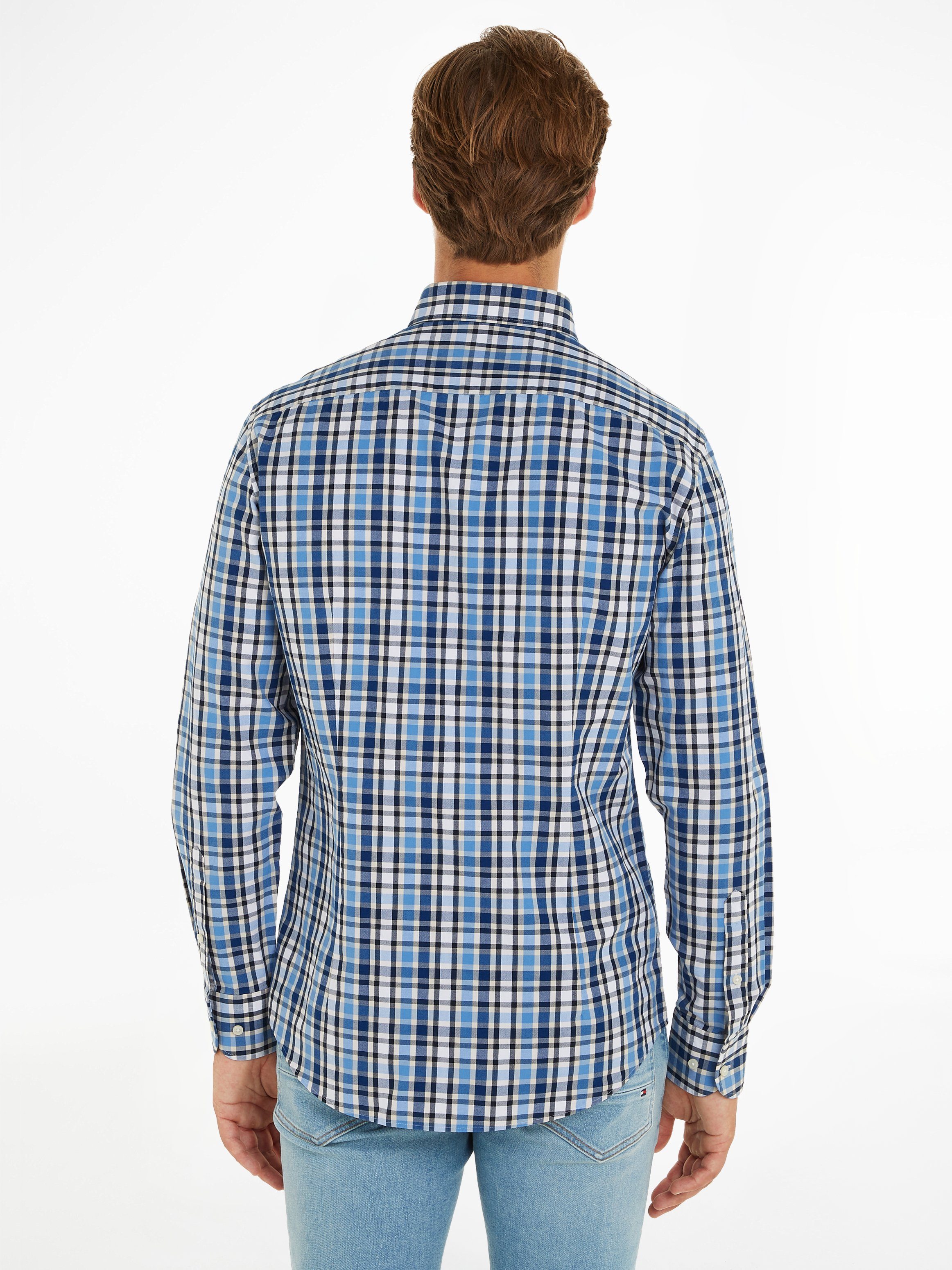 Tommy Hilfiger Langarmhemd CL-W OXFORD MULTI günstig online kaufen