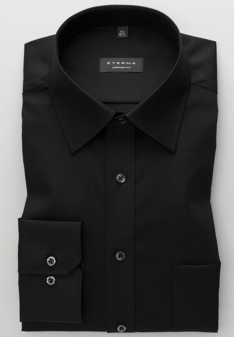 Eterna schwarz Businesshemd 1100 Farbe: E198 (2702)
