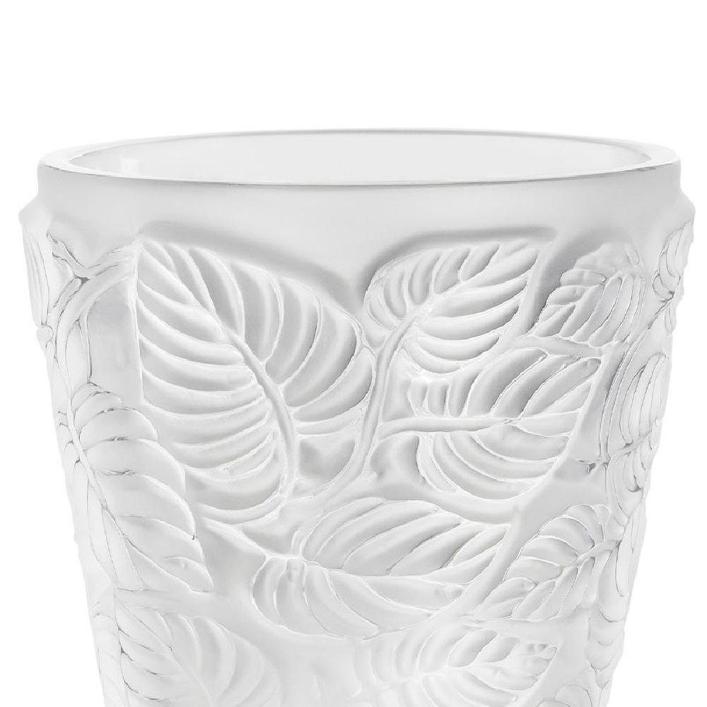 Lalique Kerzenhalter Feuilles Klar Votivkerzenhalter Teelichthalter