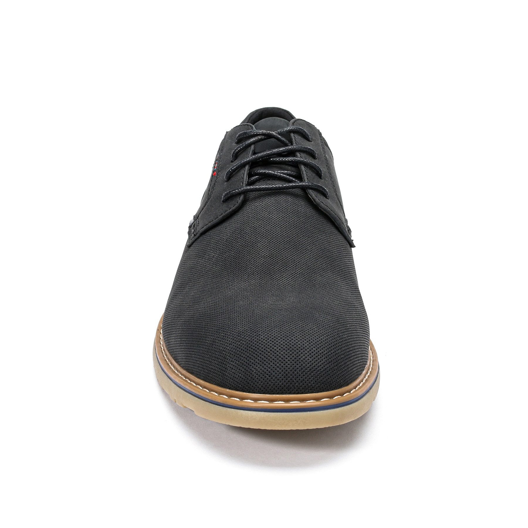 Allthemen Schnürschuh Herren Schnürschuhe im Vintage Look Business-Casual Freizeitschuhe