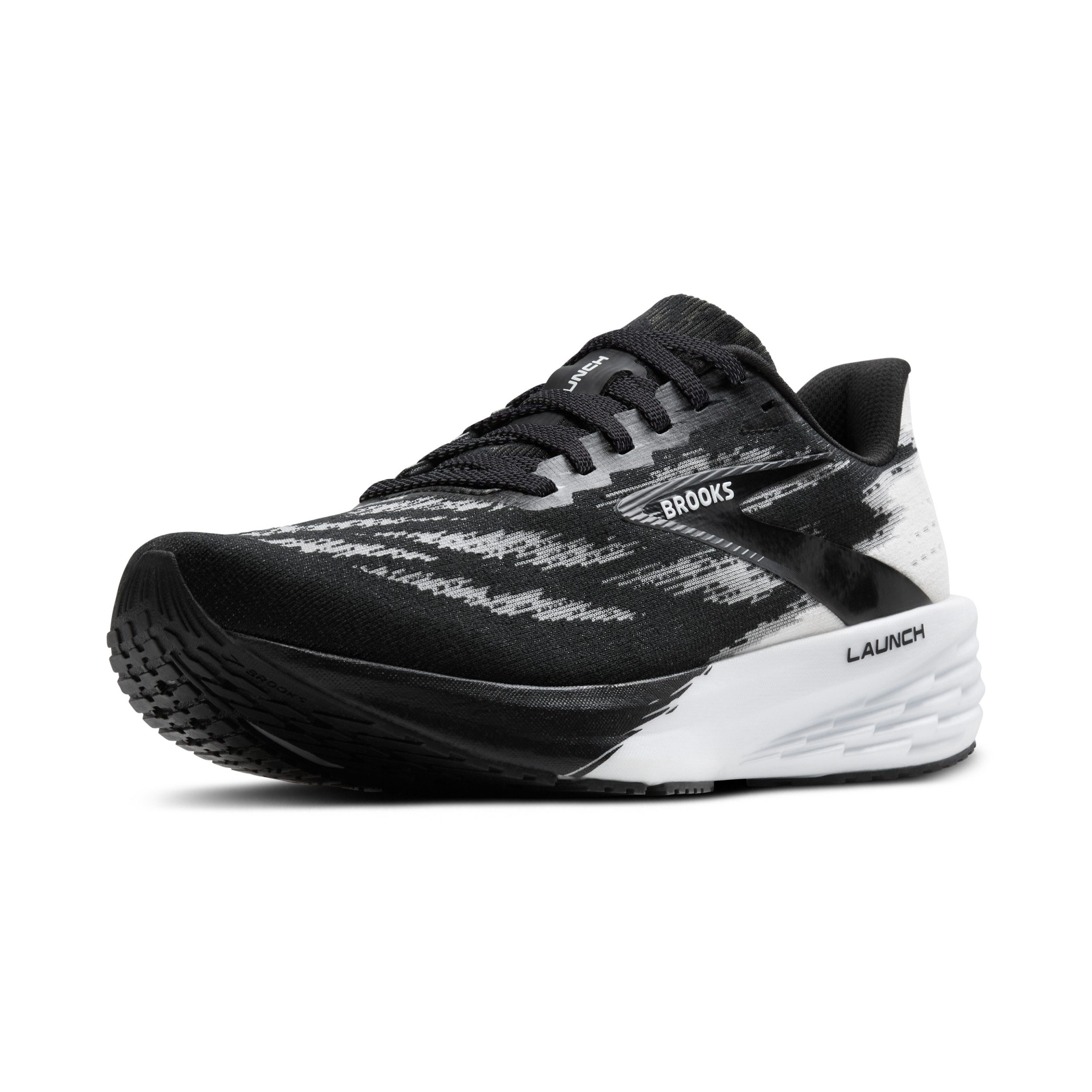Brooks Launch 11 - Herren Laufschuh - Black/White Laufschuh günstig online kaufen