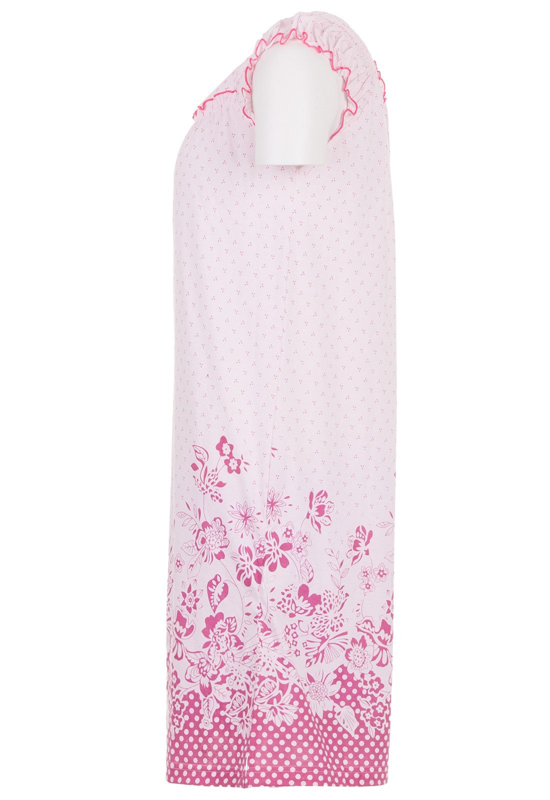 zeitlos Nachthemd Nachthemd Cap-Ärmel günstig online kaufen