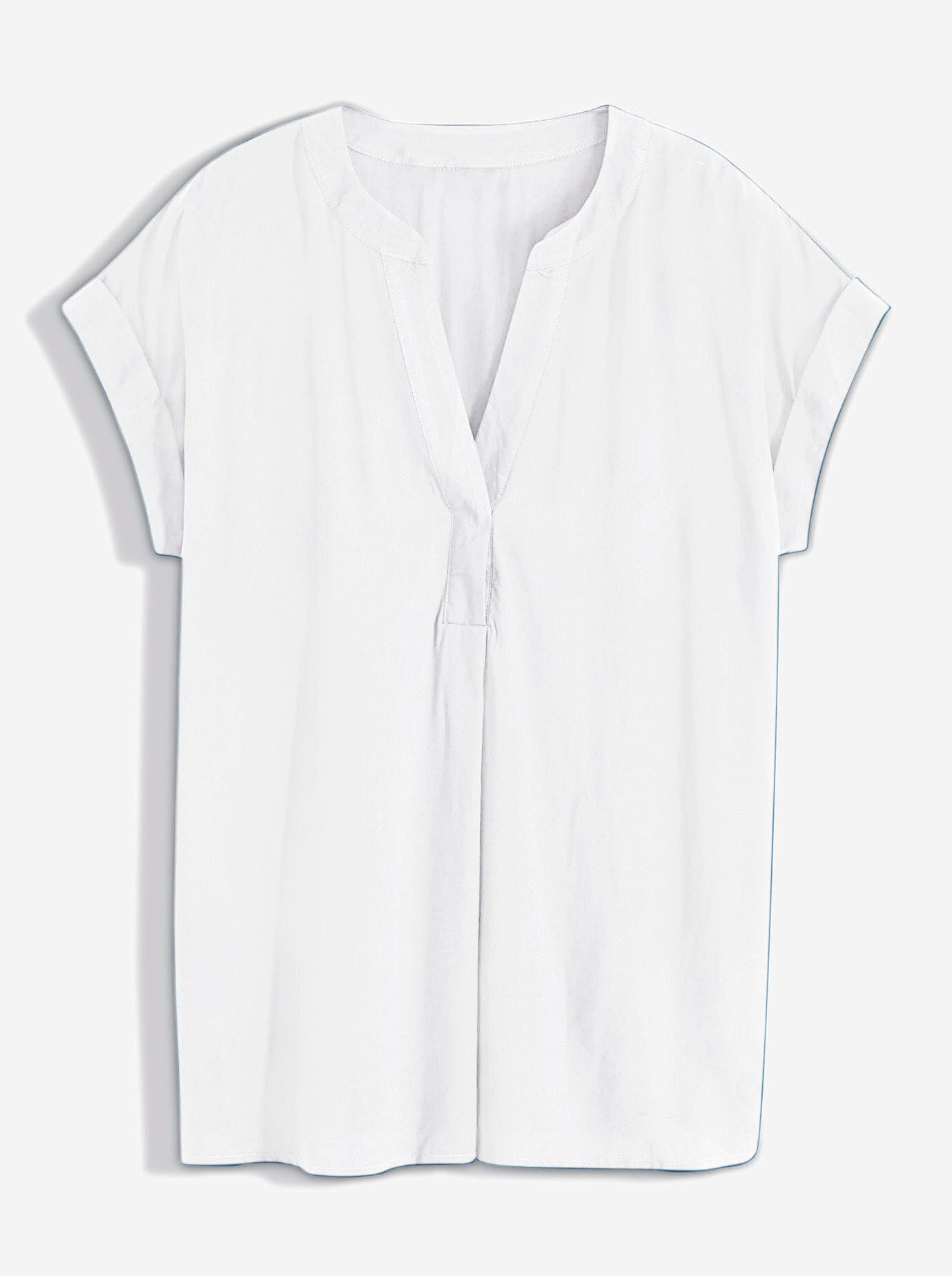 Witt Klassische Bluse Viskose-Bluse Kurzarm günstig online kaufen