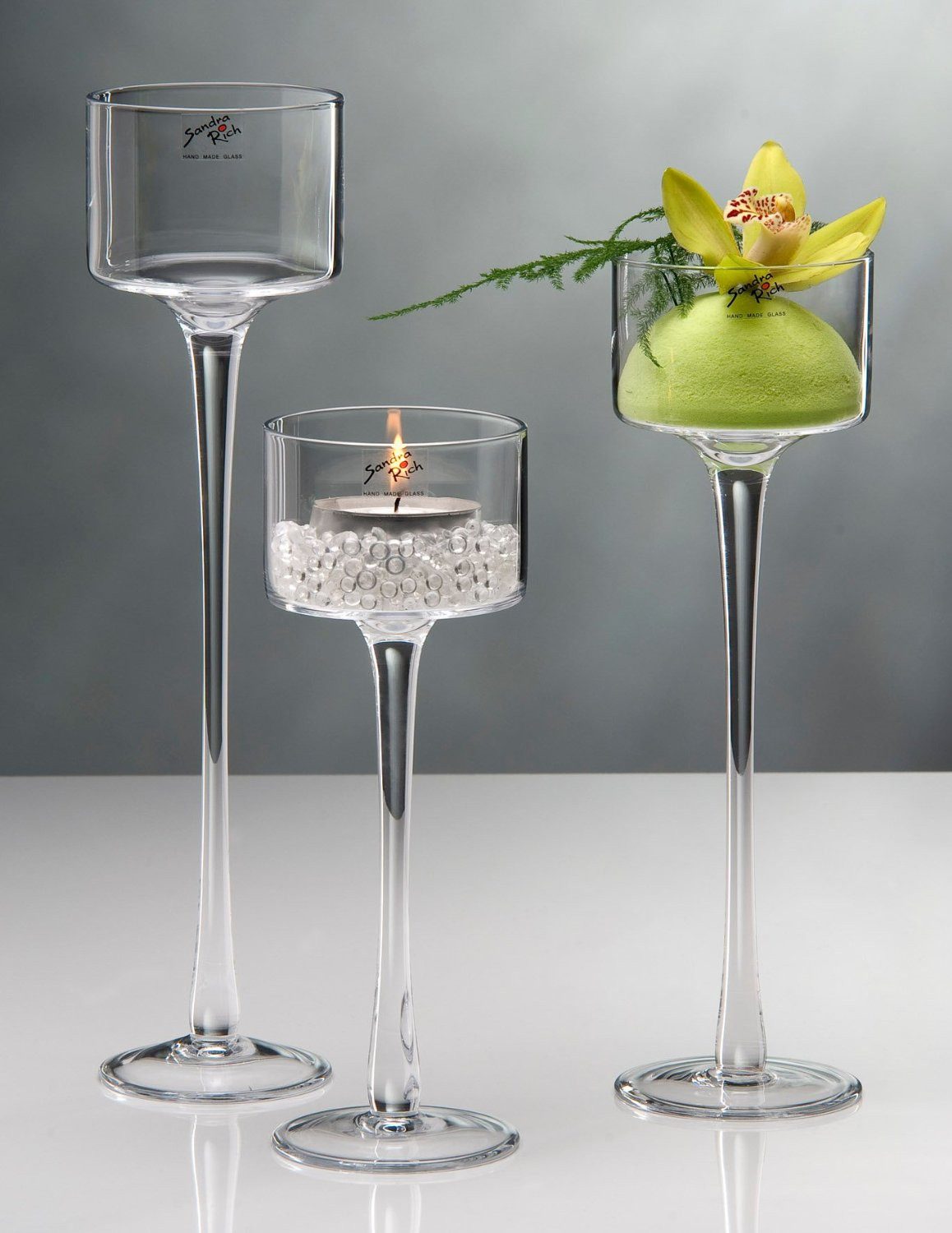 CreaFlor Home Teelichthalter Transparent, Durchmesser 9 günstig online kaufen