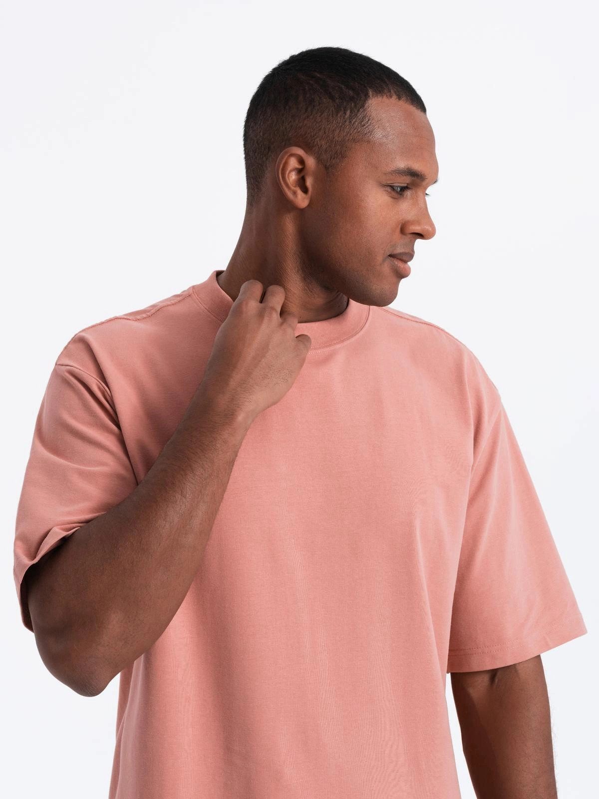 OMBRE T-Shirt Baumwoll-T-Shirt LOOSE FIT mit günstig online kaufen