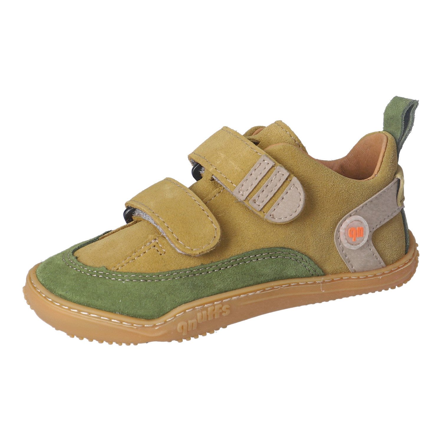 qnuffs Ahorn Barfußschuh Klettschuh, Kinderschuh mit Nullsprenung