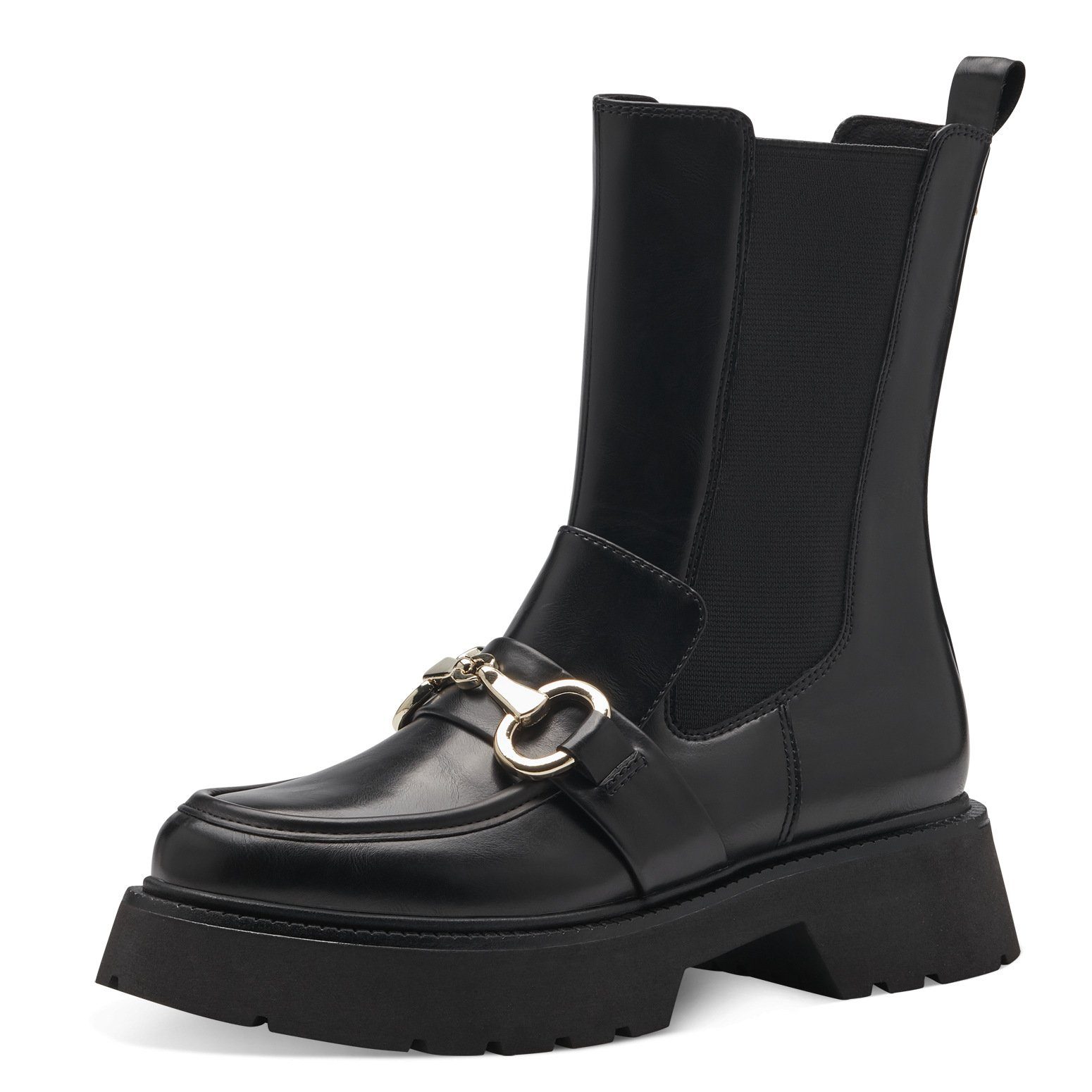 MARCO TOZZI Marco Tozzi BY GMK Damen Stiefel 2-85403-41-089 BLACK BRUSH Stiefelette