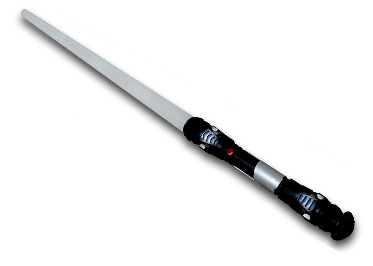 TE-Trend Lichtschwert 108 cm Schwert mit Lichteffekt in blau und Sound (ausziehbar), Ideal als Zubehör zum Verkleiden