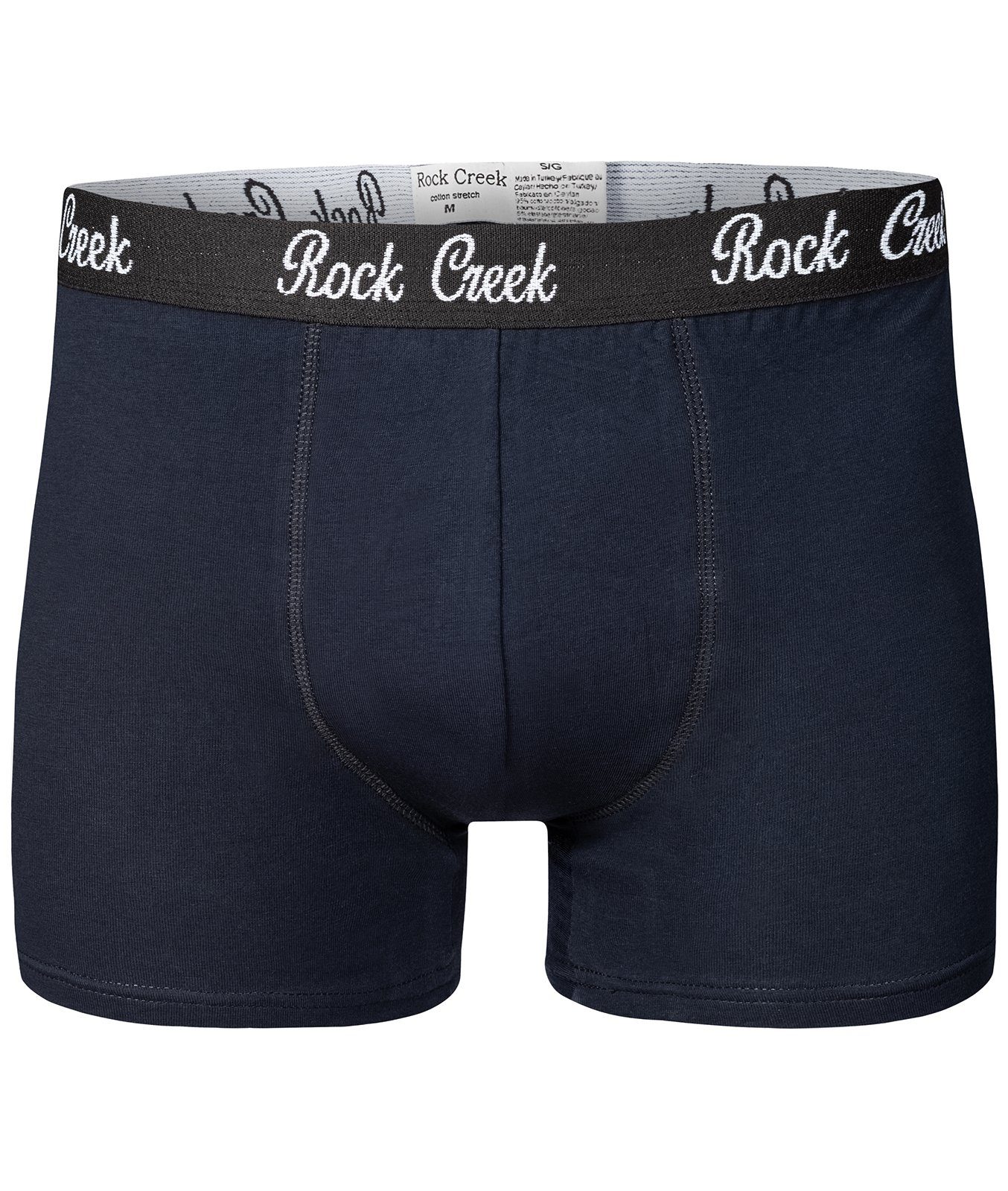 Rock (8er-Set) | | 8er Creek Boxershorts Herren grau blau H-218 Set | dunkelblau schwarz Boxershorts rot weiß | |