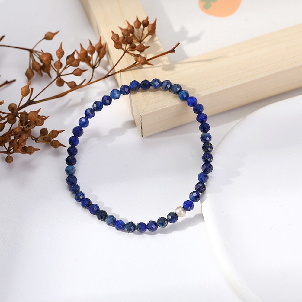 Kim Johanson Armband Naturstein Perlenarmband (1-tlg), mit 925 Sterling Sil günstig online kaufen