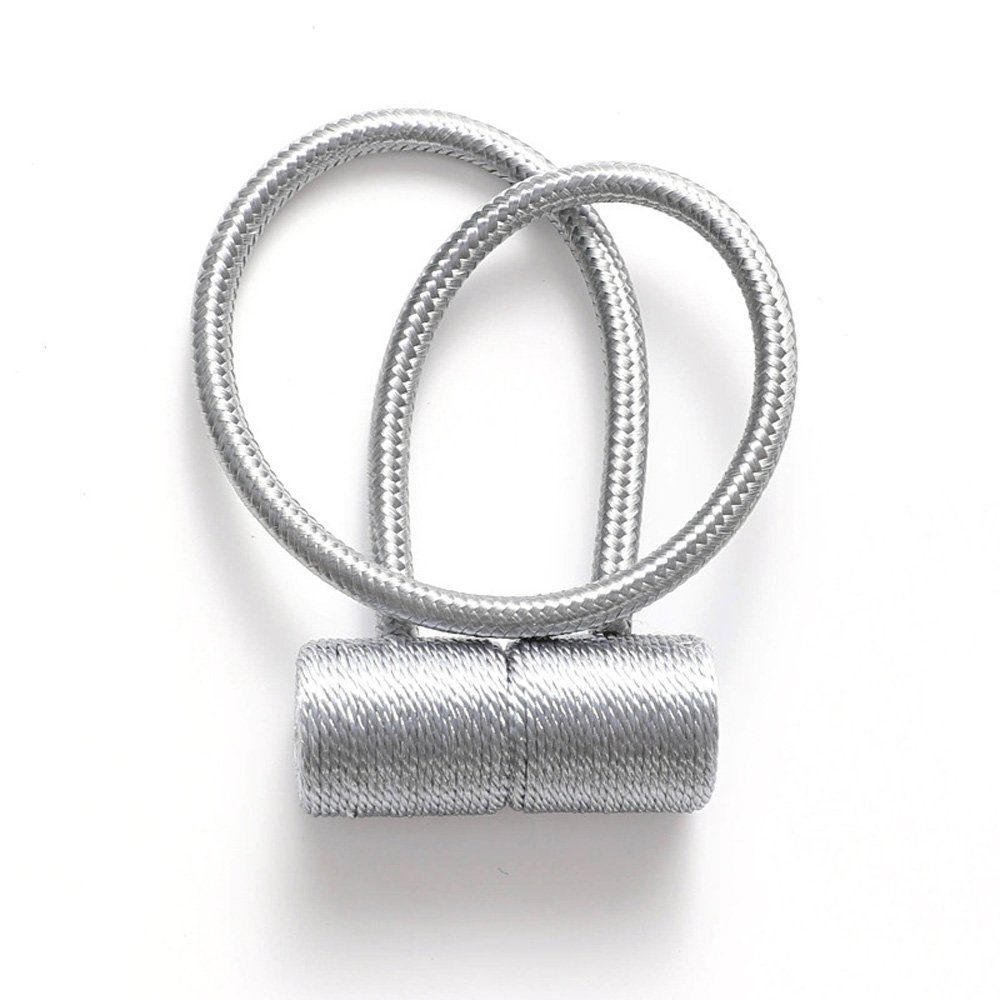 Coonoor Raffhalter Magnetische Vorhangbänder Vorhangclips Seilvorhangclips, günstig online kaufen