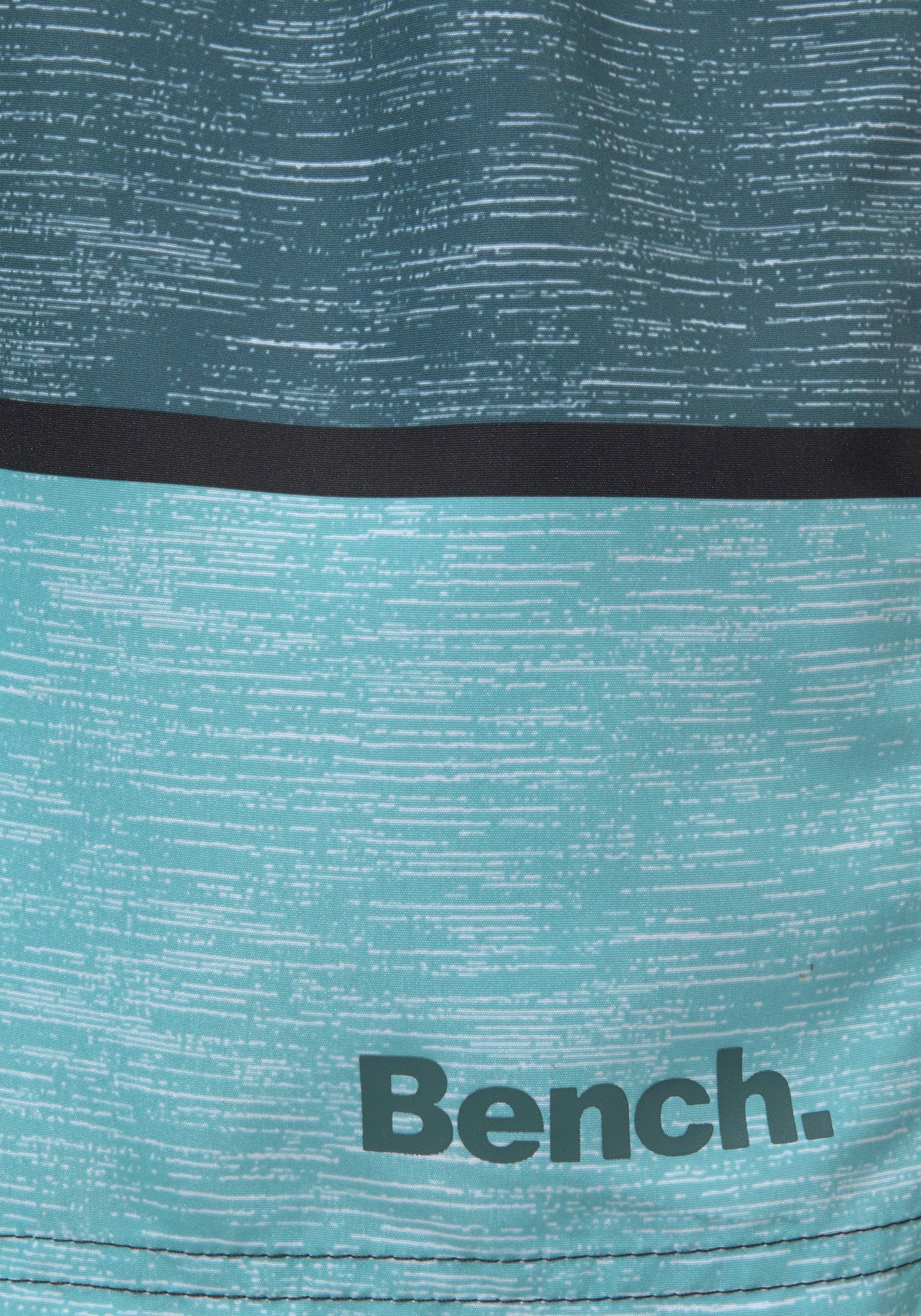 Bench. Badeshorts Mac Kids mit Melangeoptik