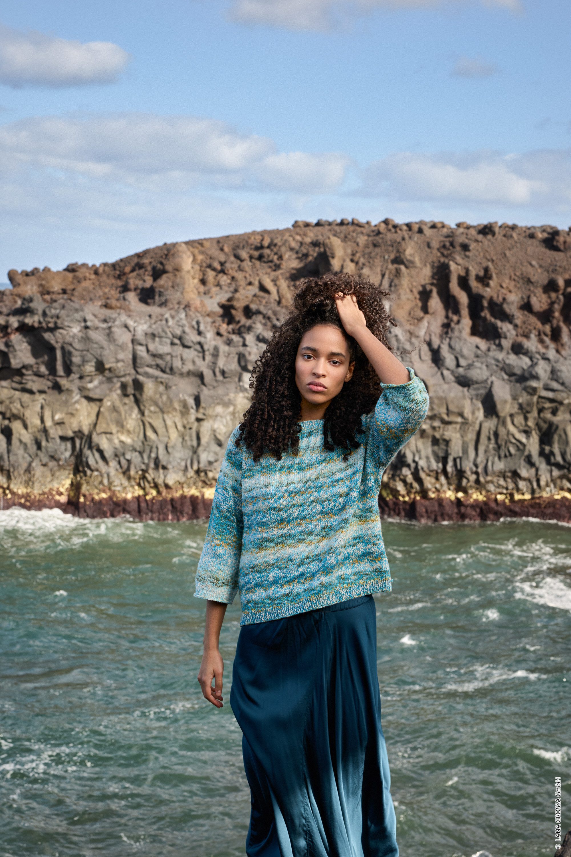 LANA GROSSA GOMITOLO TONO Häkelwolle, 360 m (Harmonische Farbverläufe in fruchtigen Tönen), 100 g