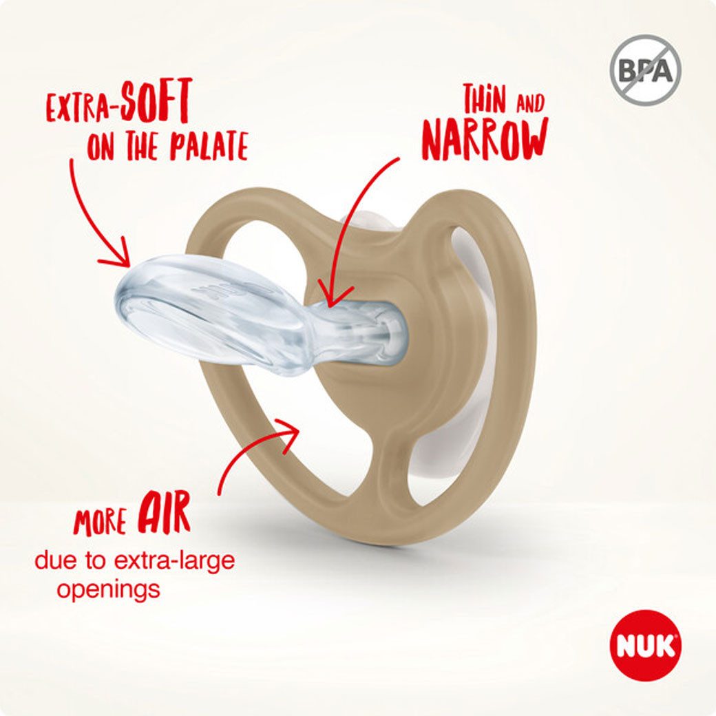 NUK Schnuller NUK Space Babyschnuller VORTEILSET Disney Silikon