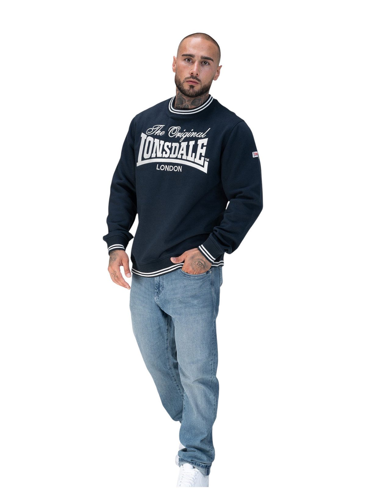 Lonsdale Sweatshirt Clifton (1-tlg., kein Set)