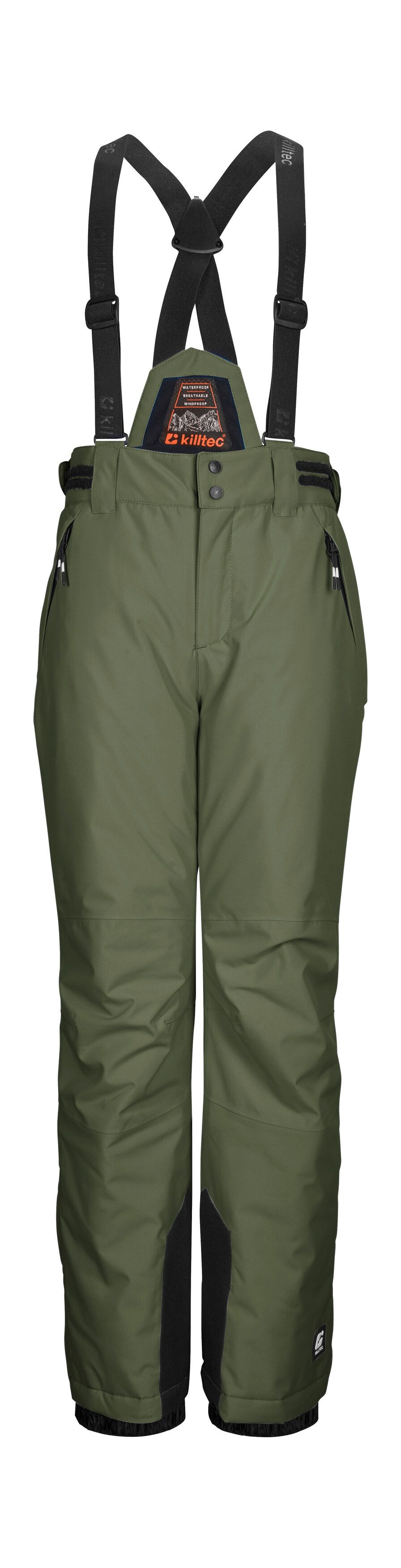 Killtec Skihose KSW 214 BYS SKI PNTS Wasserdichte, atmungsaktive Skihose mit verstellbarem Latz.