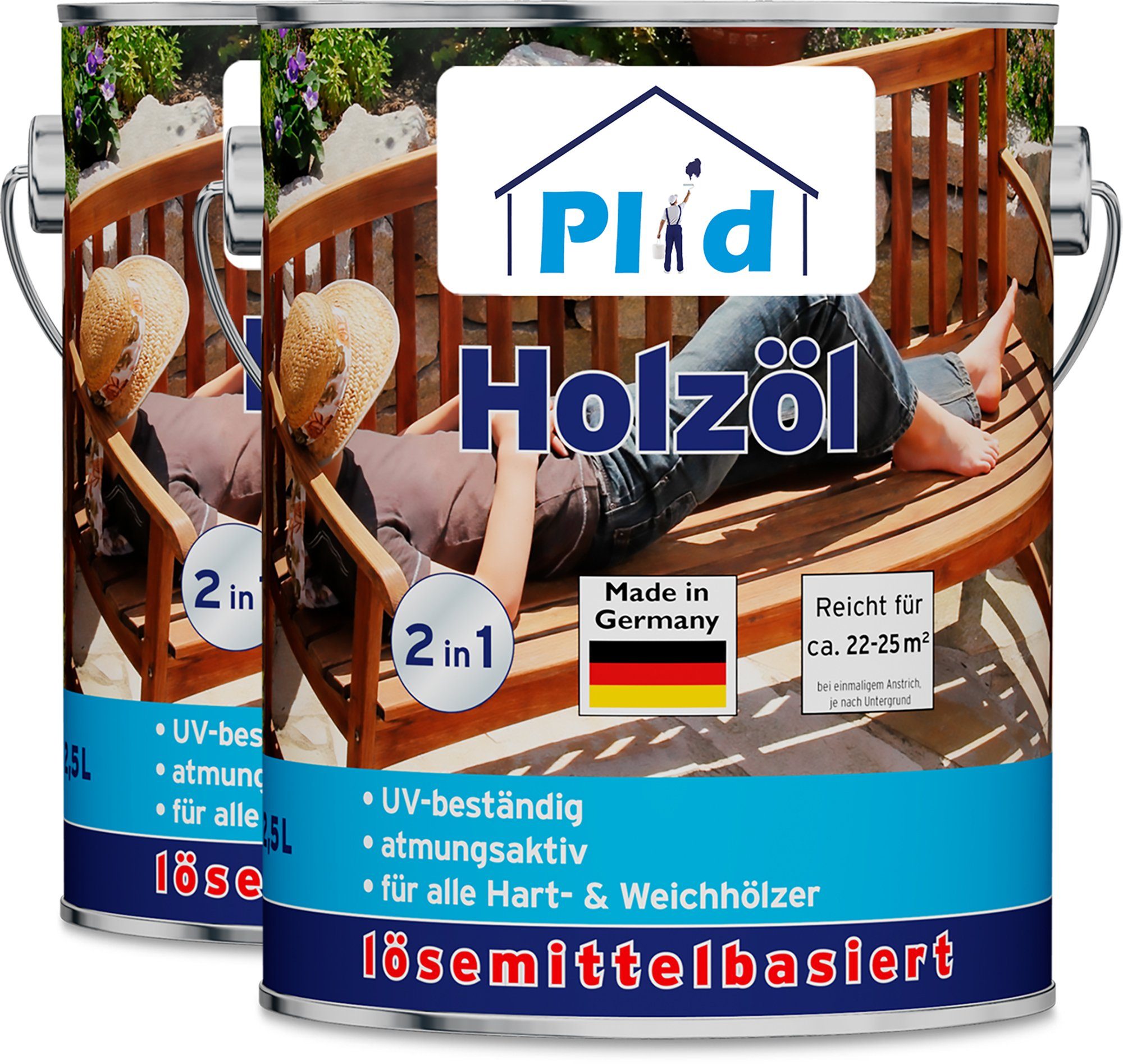 plid Holzöl Holzlasur Pflegeöl Holzschutz Imprägnieröl Gartenmöbel Teakholzöl