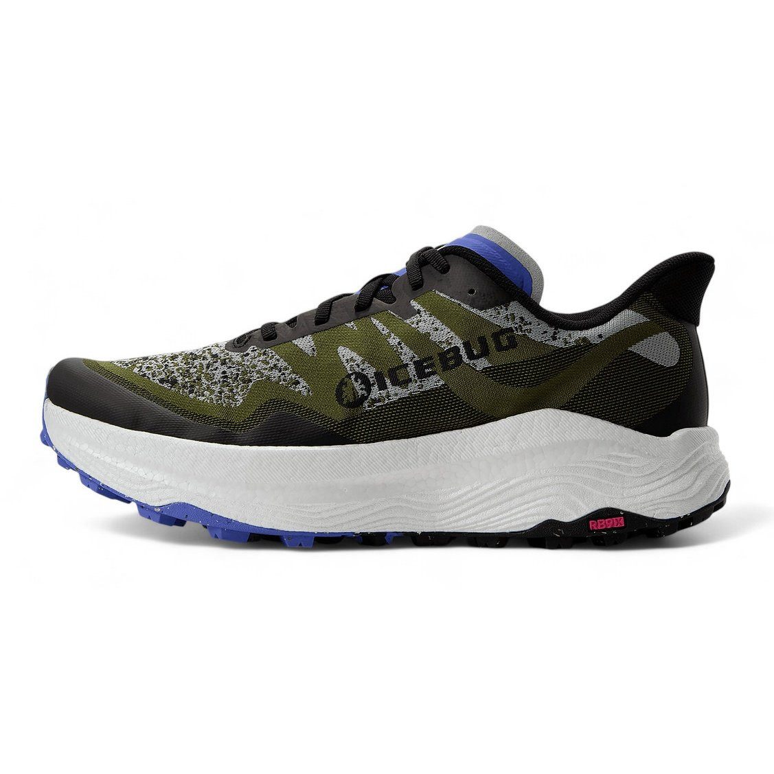 Icebug Järv RB9X (Langstrecke) pestogrün/lavender Herren Laufschuh