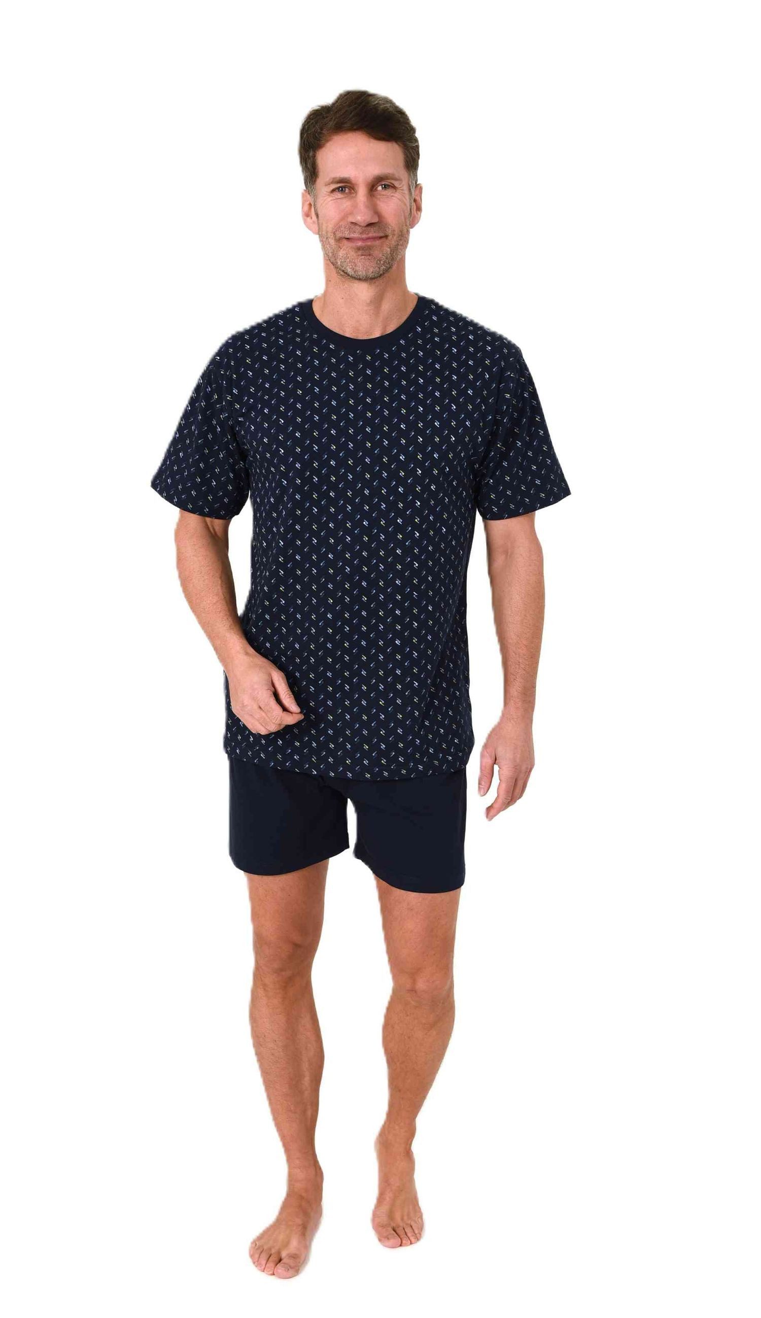 Normann Pyjama Normann Herren Pyjama kurzarm günstig online kaufen