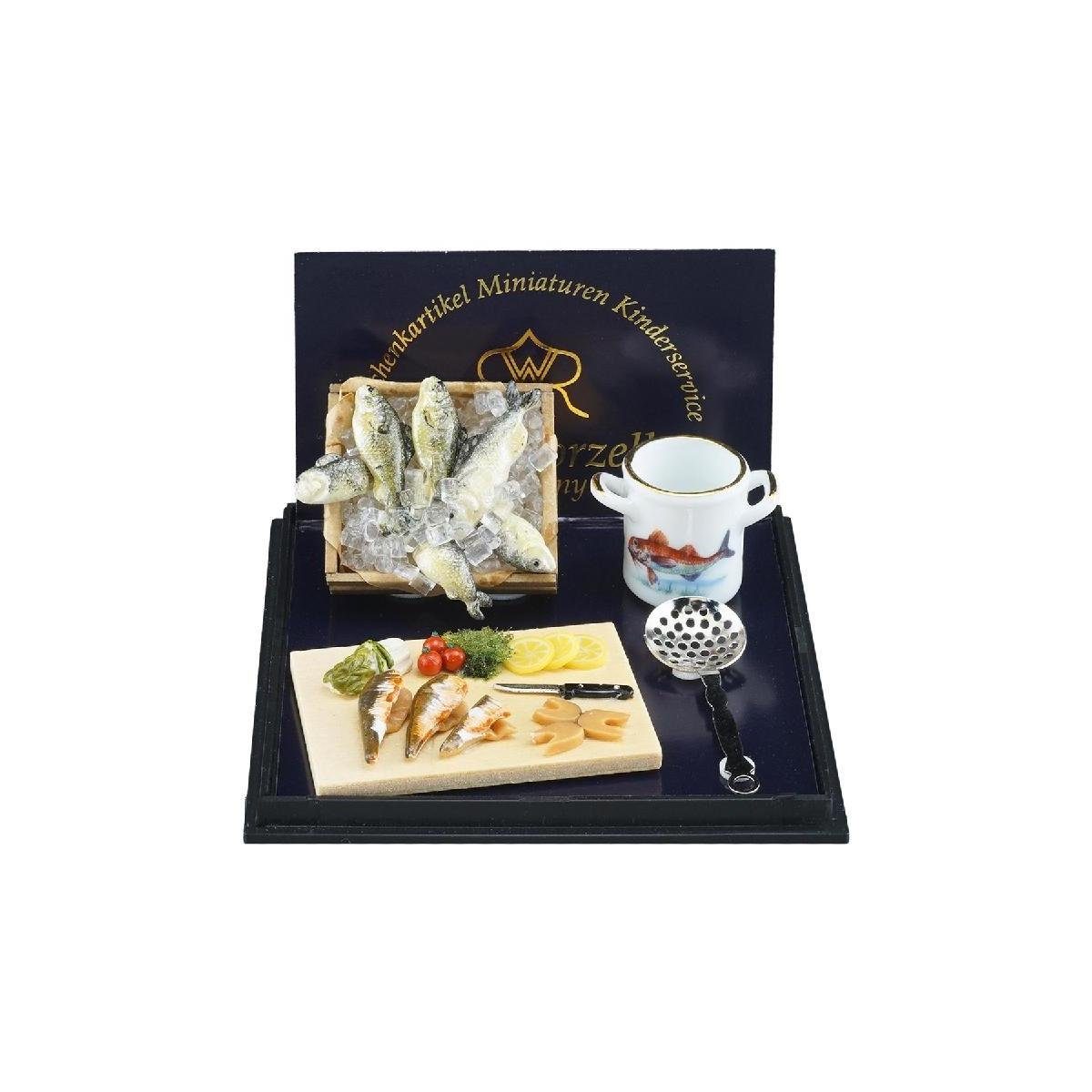 Reutter Porzellan Dekofigur 001.487/7 - Fischsuppe Bouillabaisse, Miniatur im...