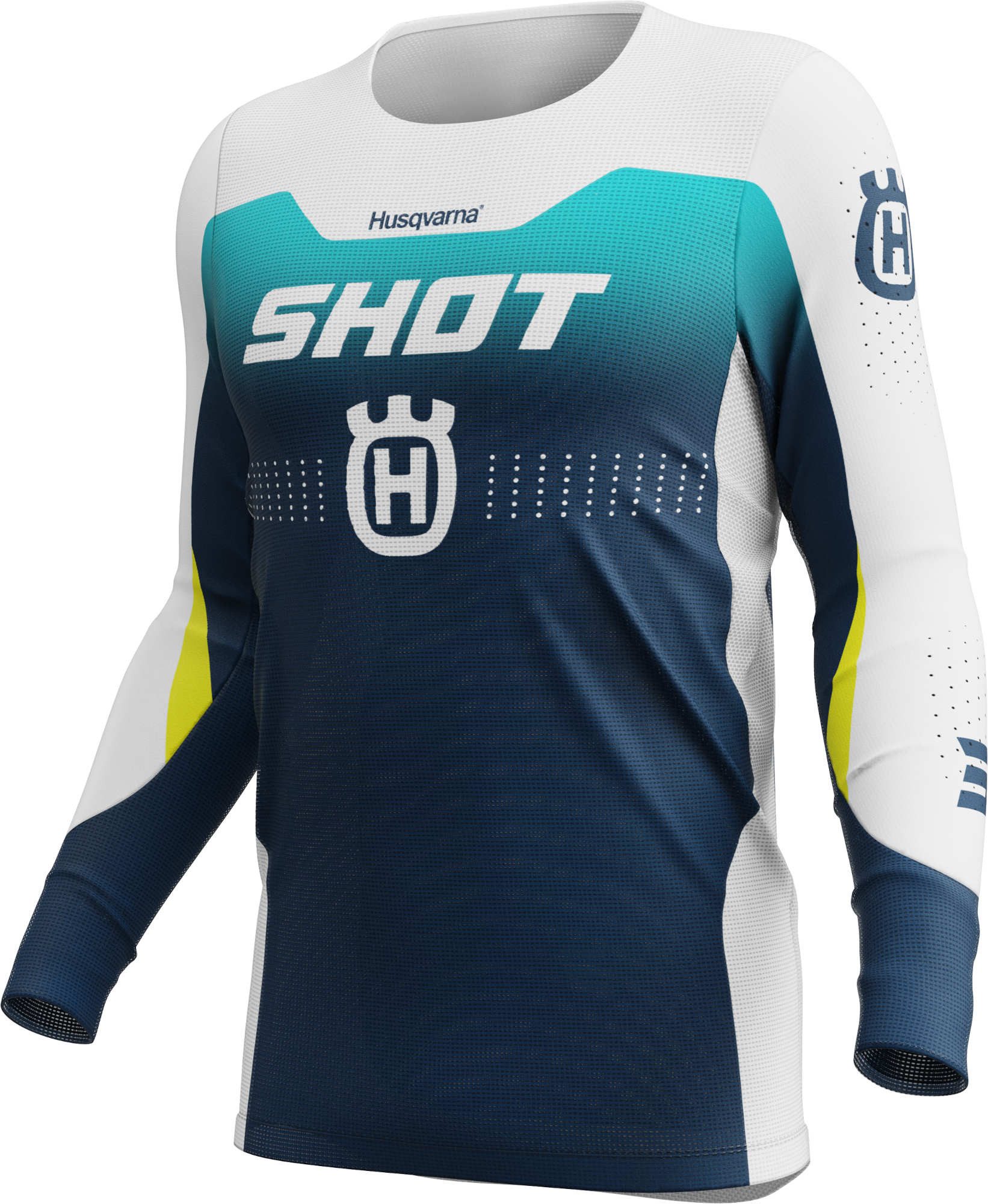 Shot Motocross-Shirt Aerolite HVA Motocross Jersey Atmungsaktiv belüftet