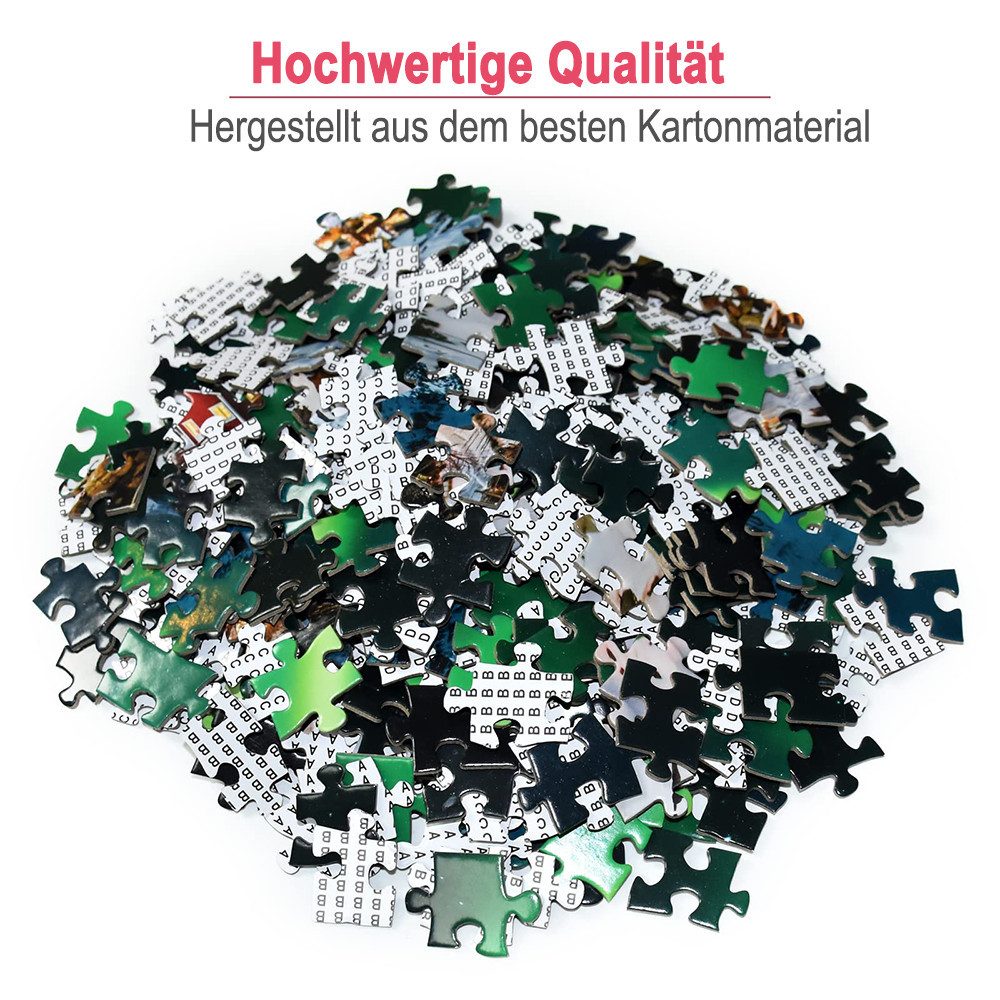 CLTYQ Puzzle 1000 Teile Puzzle Erwachsene,Norwegen günstig online kaufen
