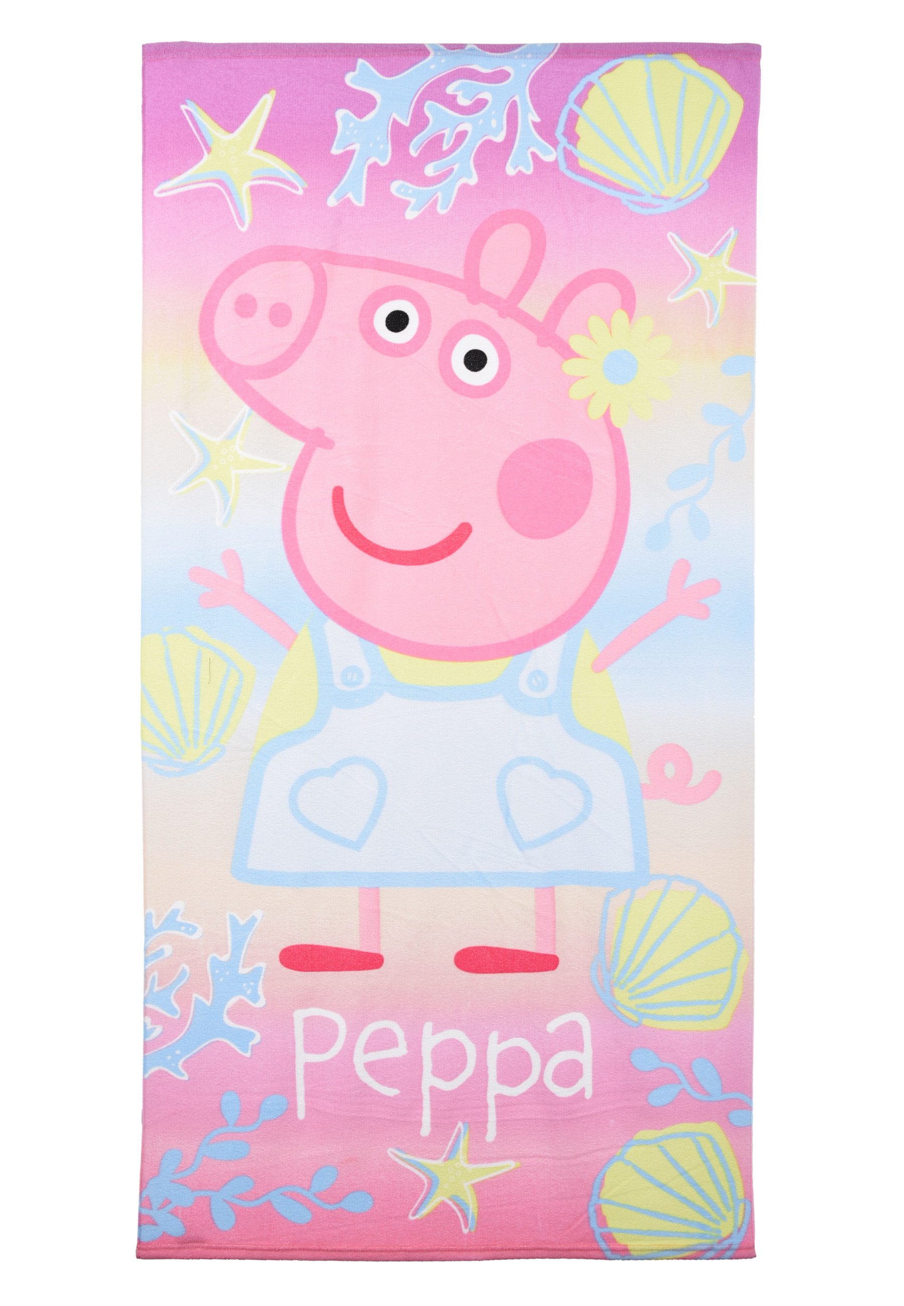 Peppa Pig Handtuch Badetuch Strandtuch für günstig online kaufen