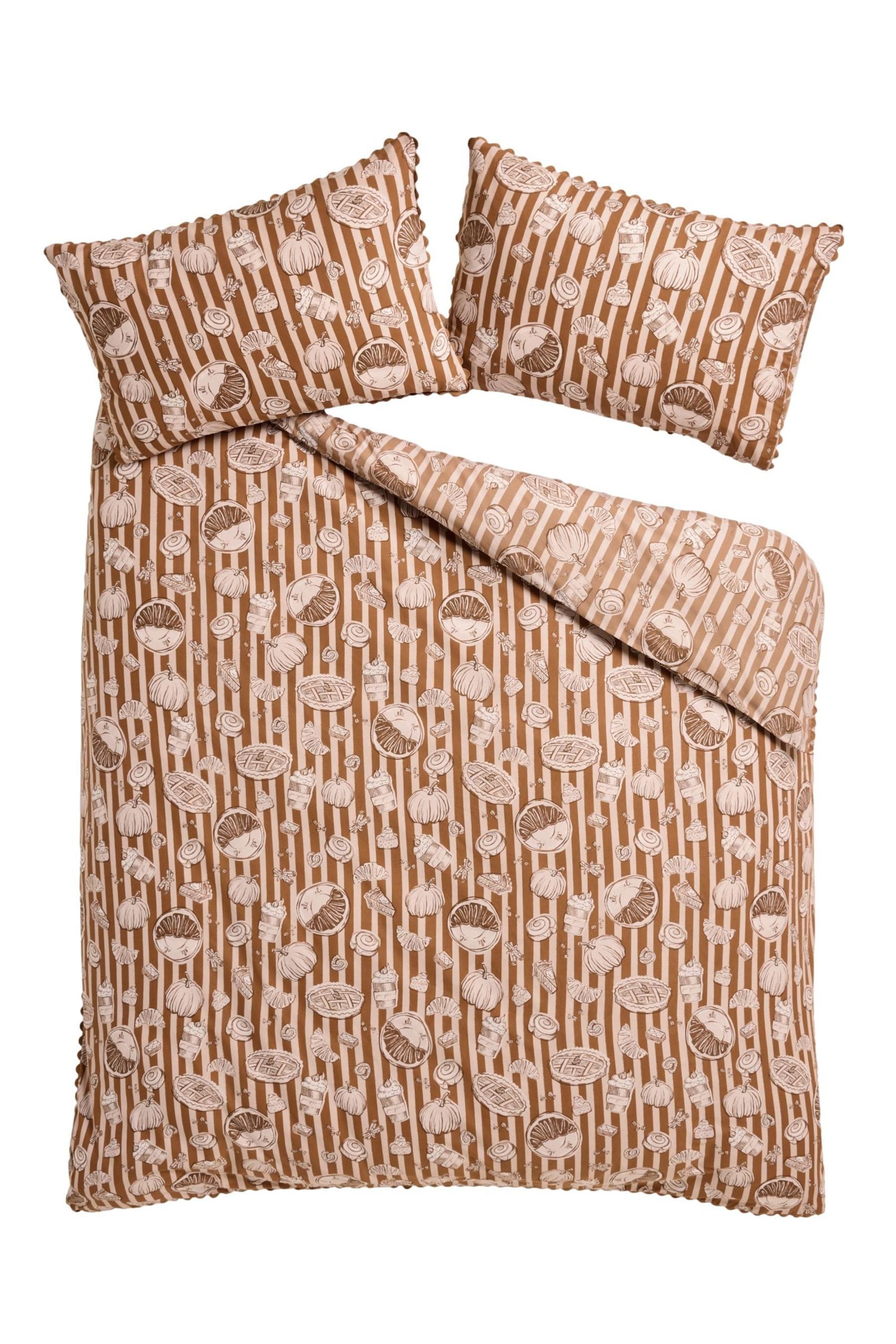 Next Bett-Set Herbst-Süßigkeiten und Kürbis Bettgarnitur, Bezug: Polyester (recycelt), Baumwolle