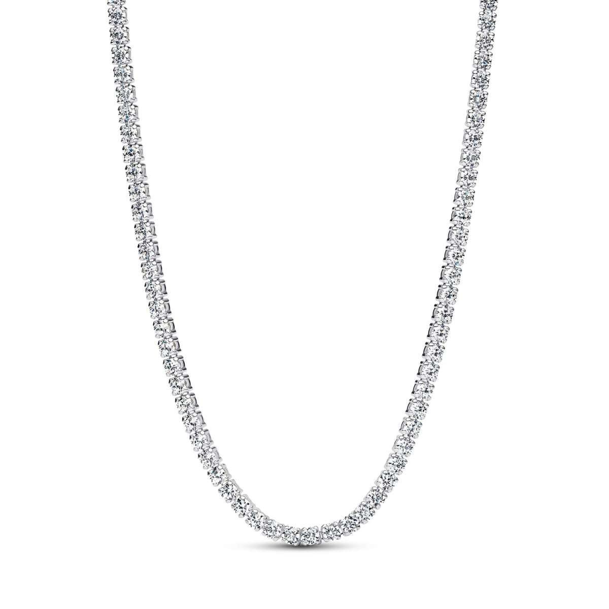 Pandora Kette ohne Anhänger 393806C01, 40 Silber Tennis Choker