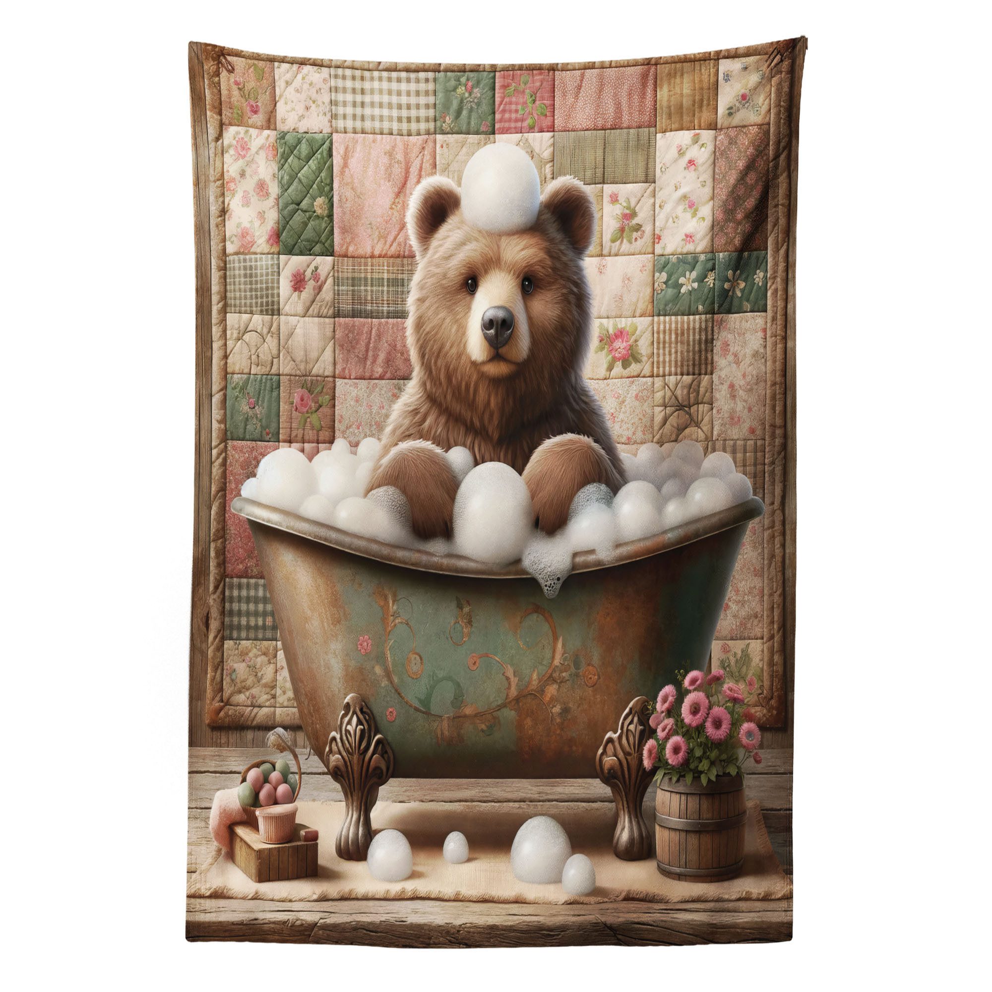 Abakuhaus Wandteppich aus Weiches Mikrofaser Stoff Für das Wohn und Schlafzimmer, rechteckig