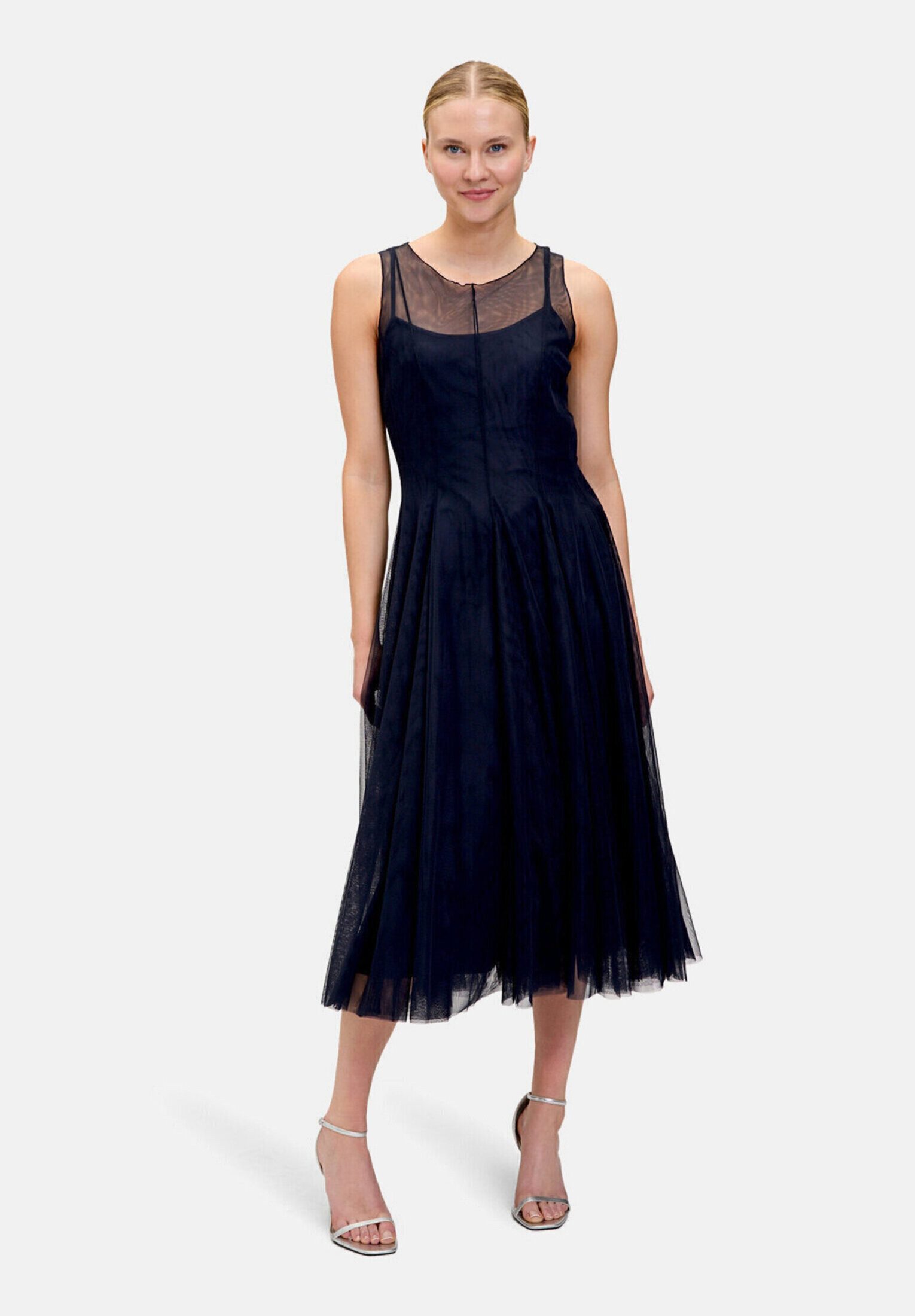 Vera Mont Cocktailkleid Damen figurbetont Nahtführung