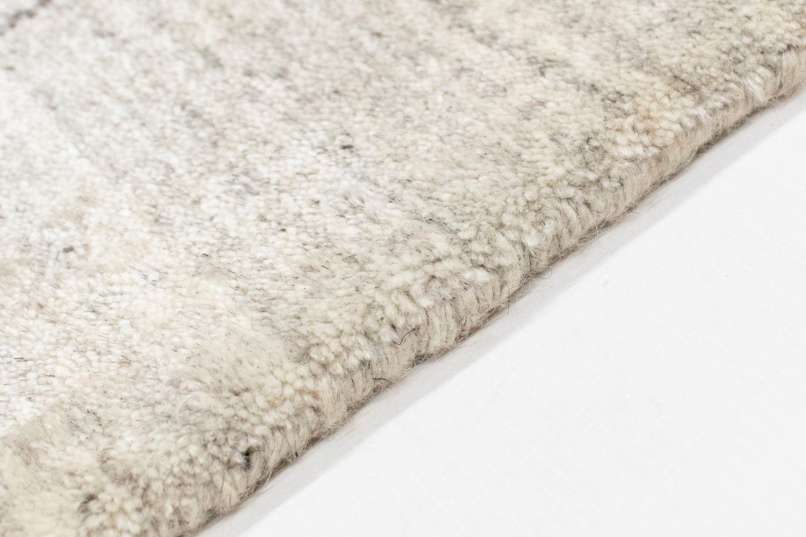 rechteckig, Design mm, handgeknüpft Teppich morgenland, Vintage 8 Vintage Höhe: Wollteppich silber,